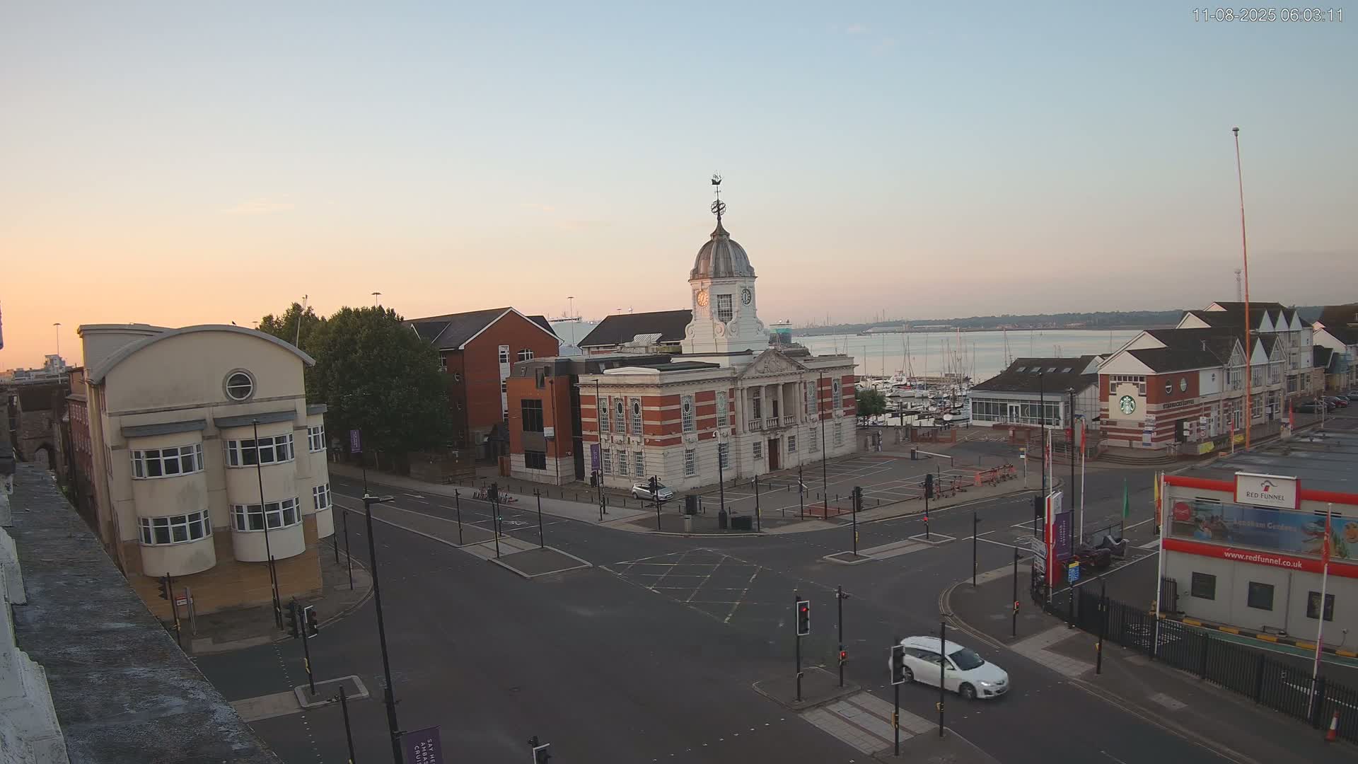 Southampton, Town Quay / Port Junction Live Cam - Southampton, Hampshire, South East, England, United Kingdom