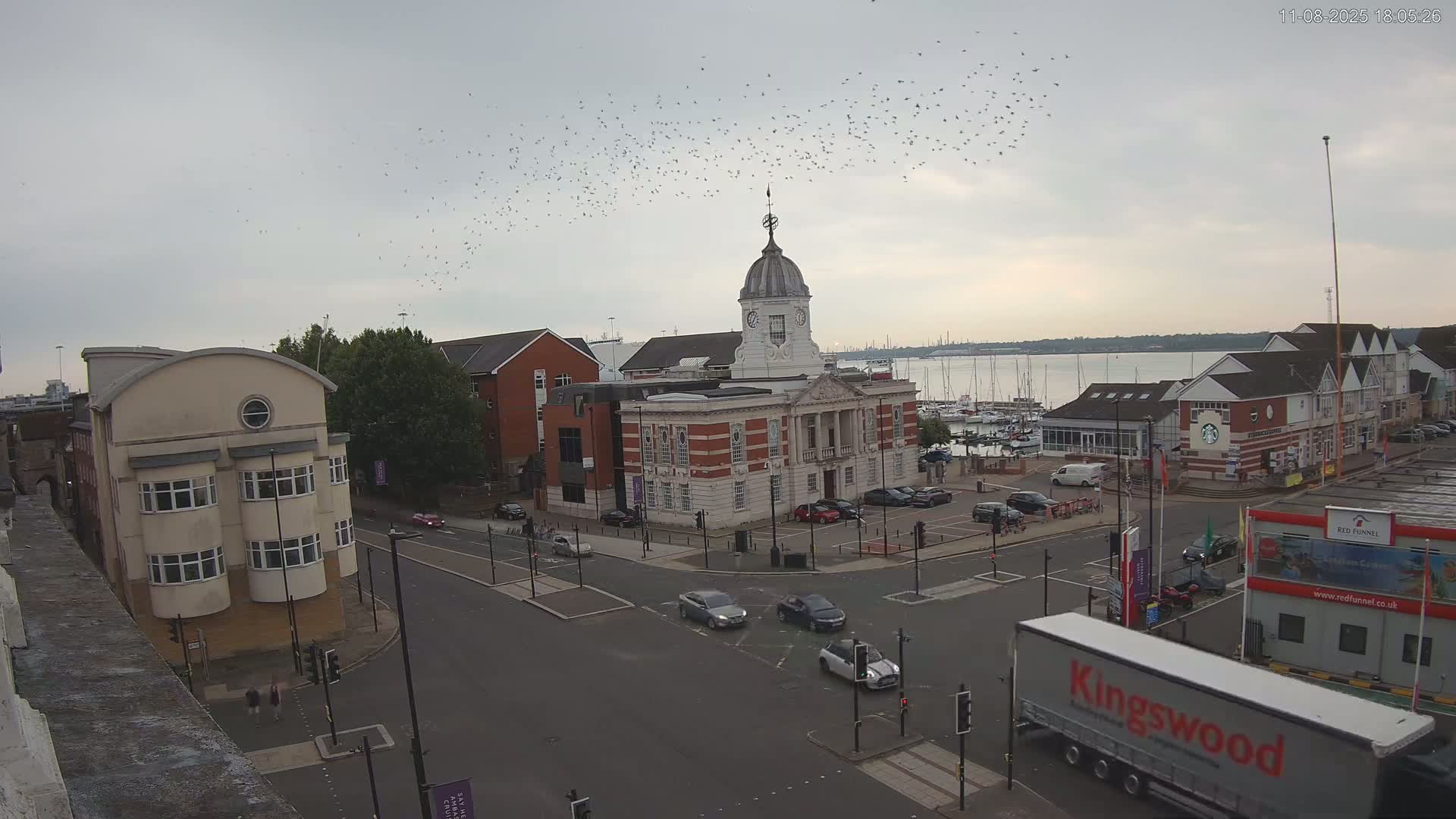 Southampton, Town Quay / Port Junction Live Cam - Southampton, Hampshire, South East, England, United Kingdom
