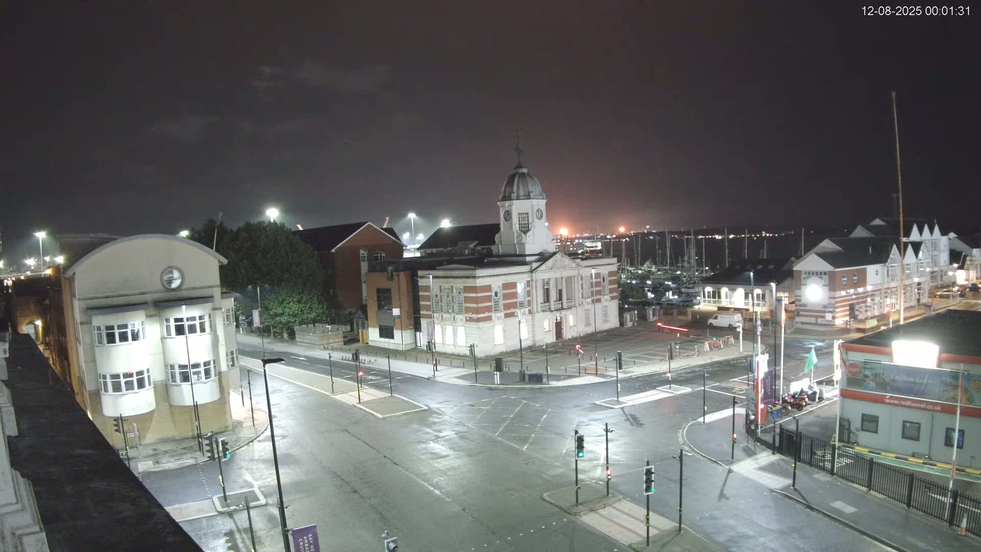 Southampton, Town Quay / Port Junction Live Cam - Southampton, Hampshire, South East, England, United Kingdom
