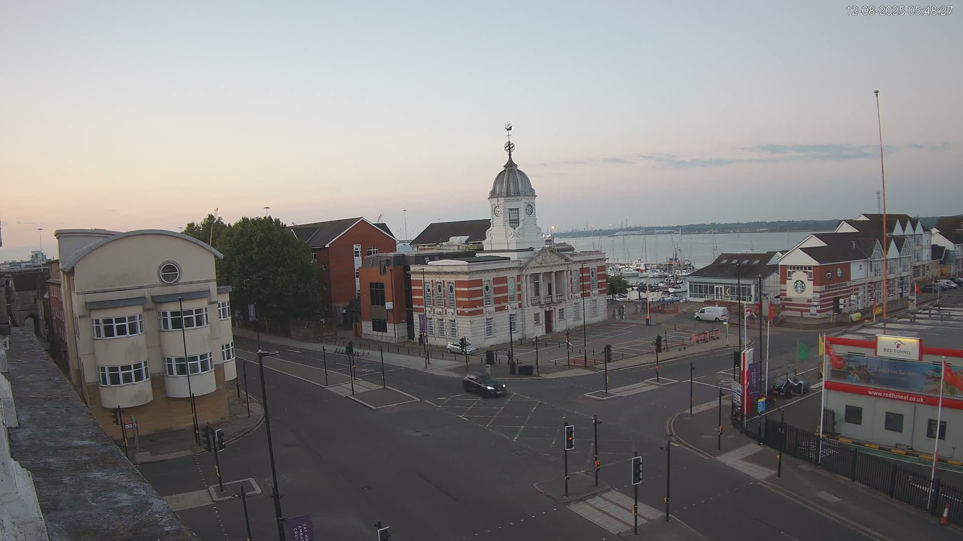 Southampton, Town Quay / Port Junction Live Cam - Southampton, Hampshire, South East, England, United Kingdom