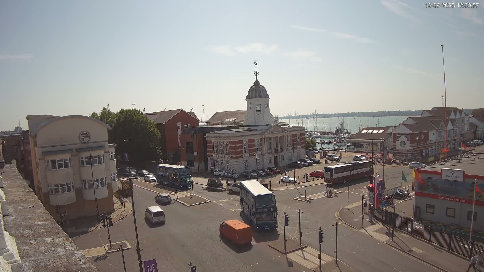 Southampton, Town Quay / Port Junction Live Cam - Southampton, Hampshire, South East, England, United Kingdom