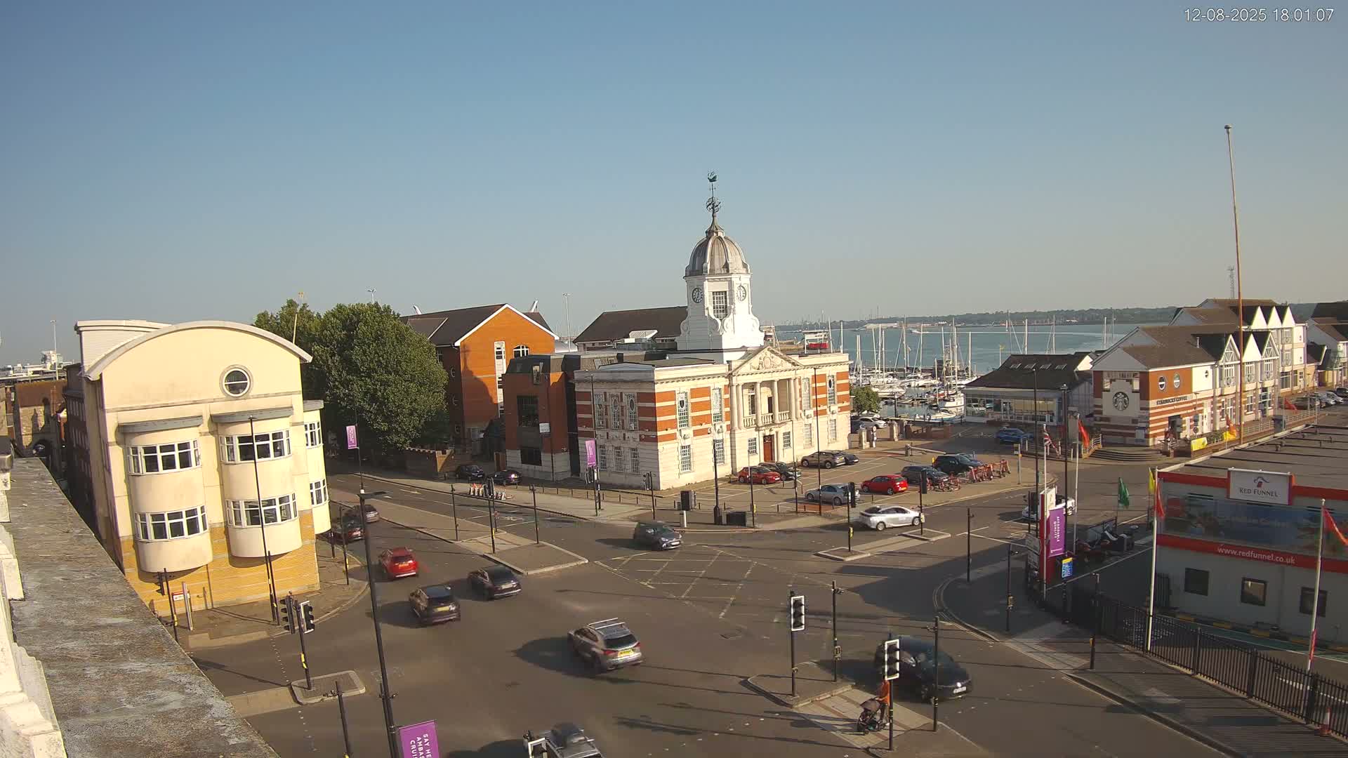 Southampton, Town Quay / Port Junction Live Cam - Southampton, Hampshire, South East, England, United Kingdom