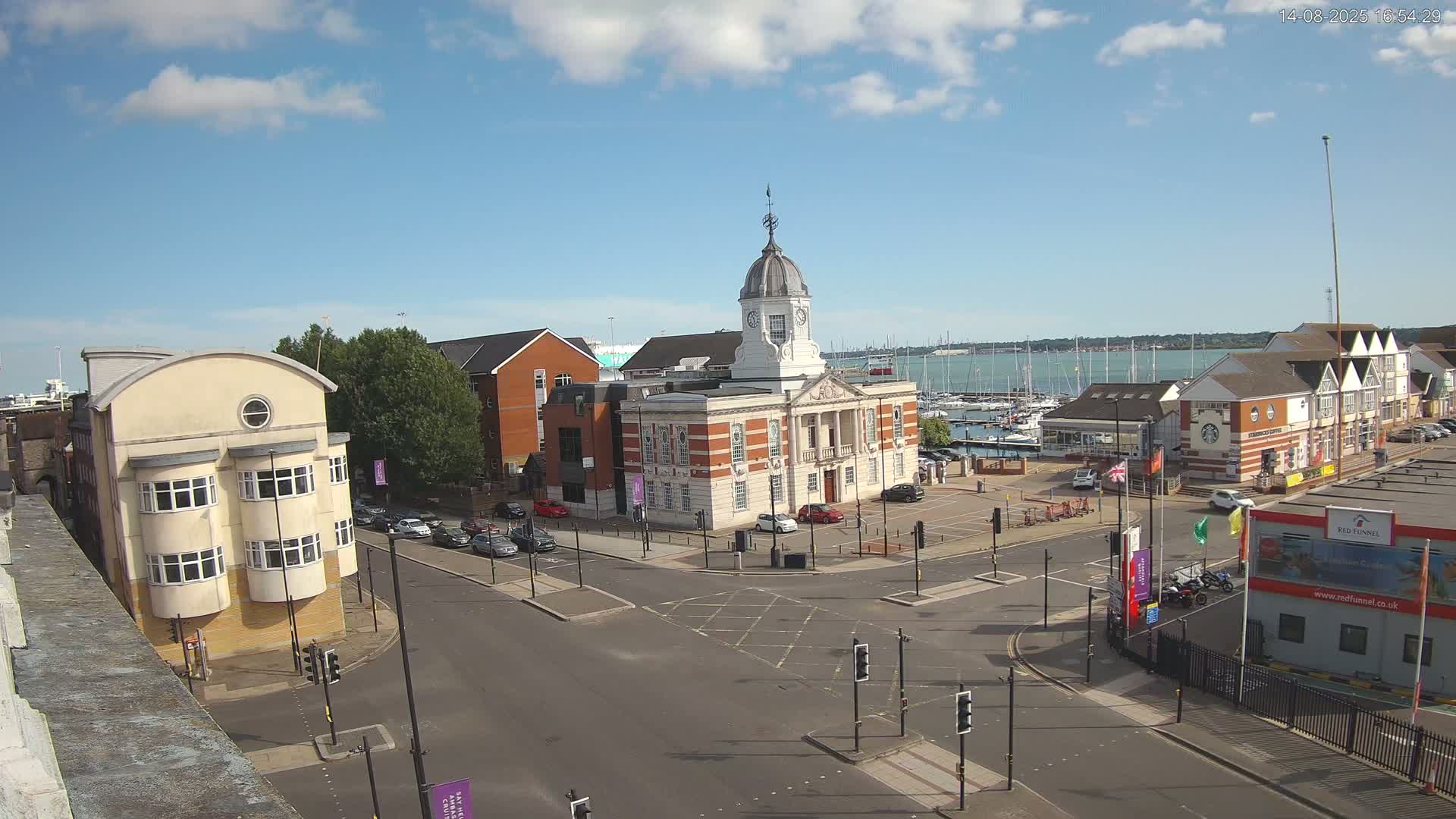 Southampton, Town Quay / Port Junction Live Cam - Southampton, Hampshire, South East, England, United Kingdom