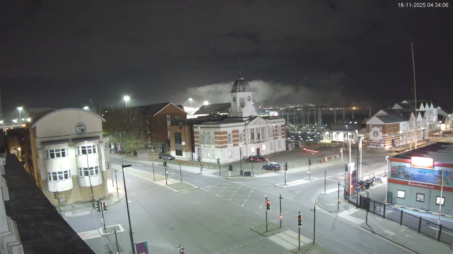 Southampton, Town Quay / Port Junction Live Cam - Southampton, Hampshire, South East, England, United Kingdom