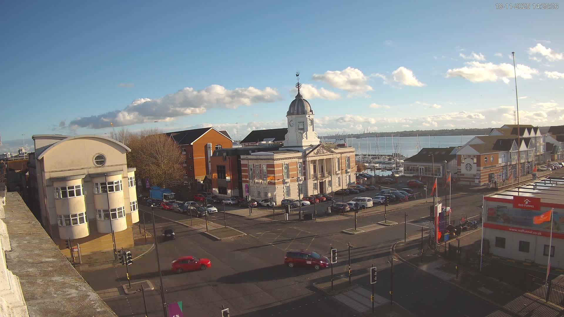Southampton, Town Quay / Port Junction Live Cam - Southampton, Hampshire, South East, England, United Kingdom
