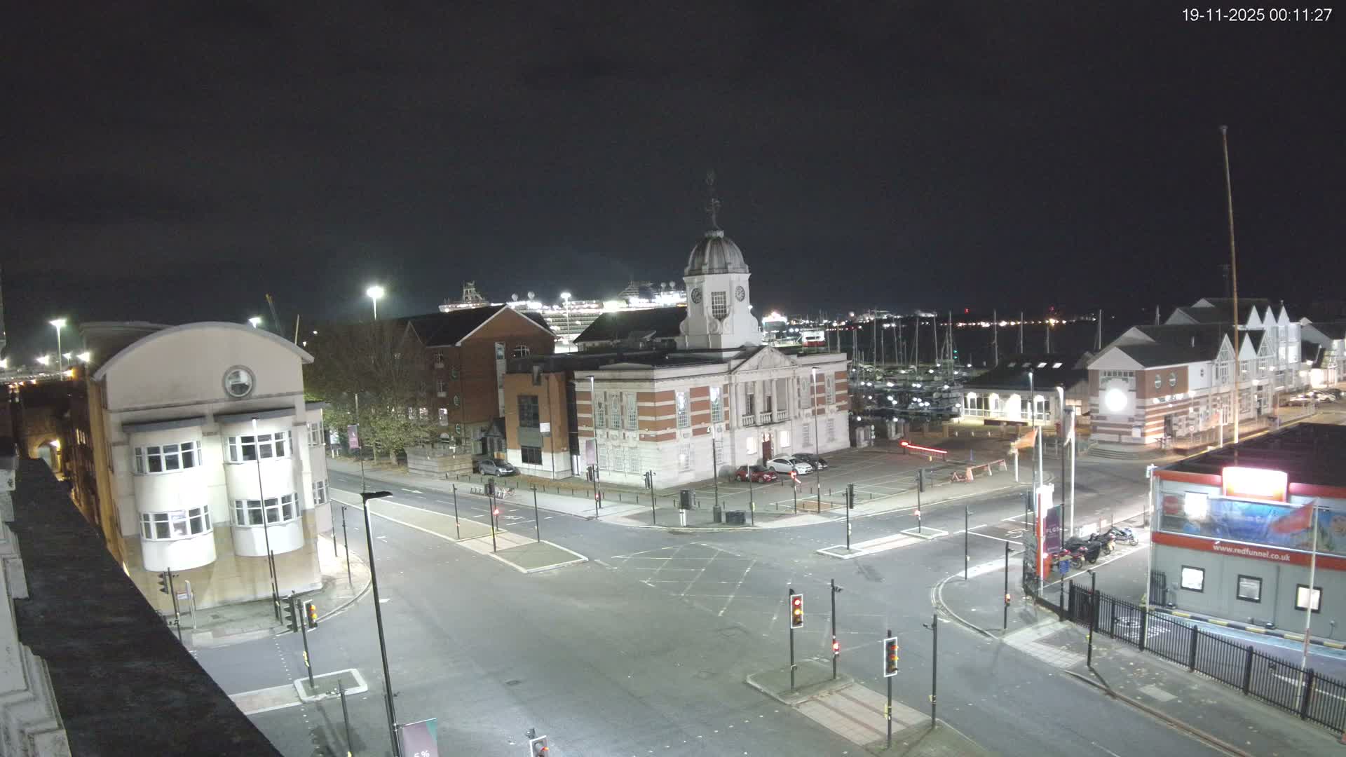 Southampton, Town Quay / Port Junction Live Cam - Southampton, Hampshire, South East, England, United Kingdom