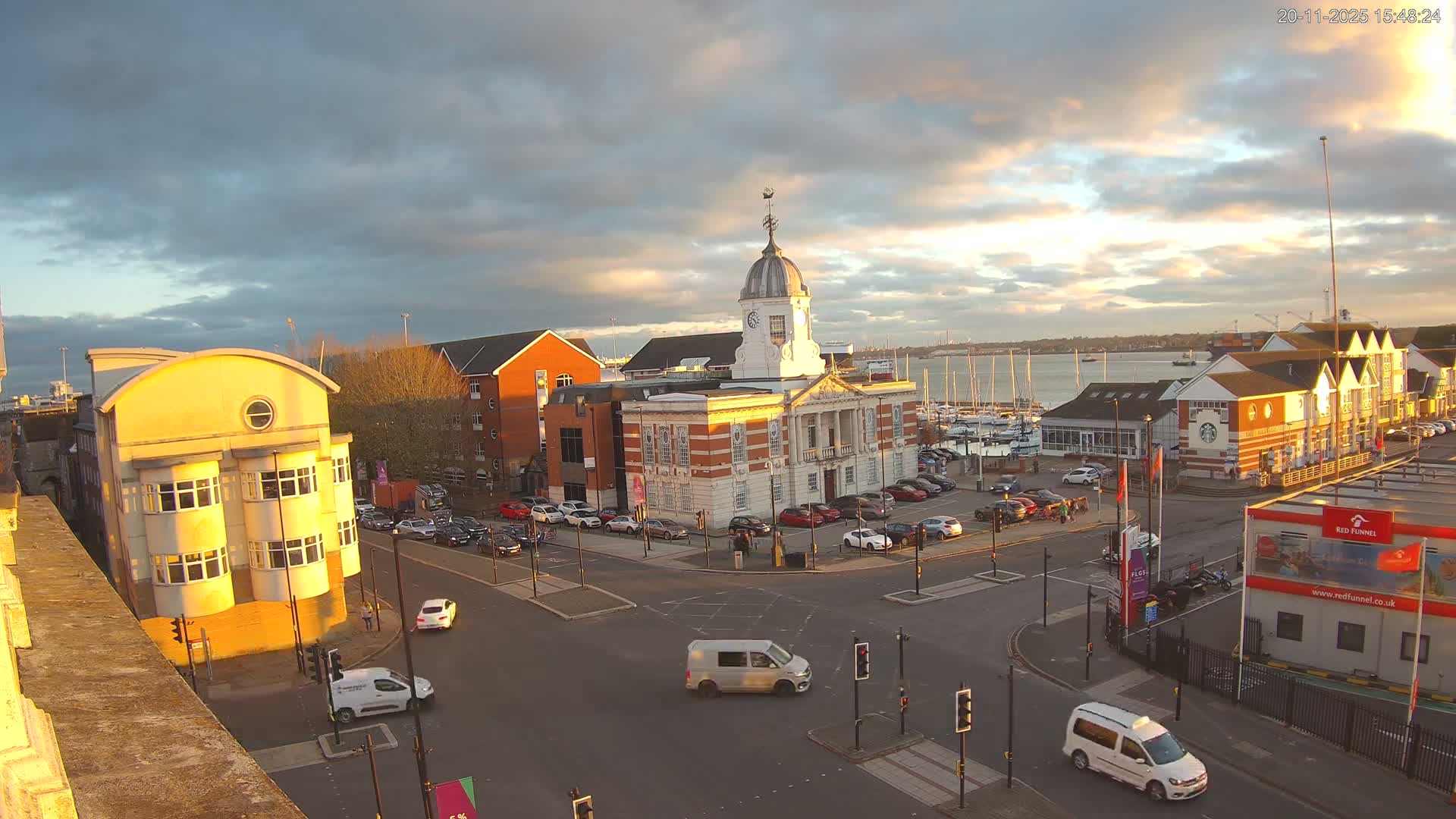 Southampton, Town Quay / Port Junction Live Cam - Southampton, Hampshire, South East, England, United Kingdom