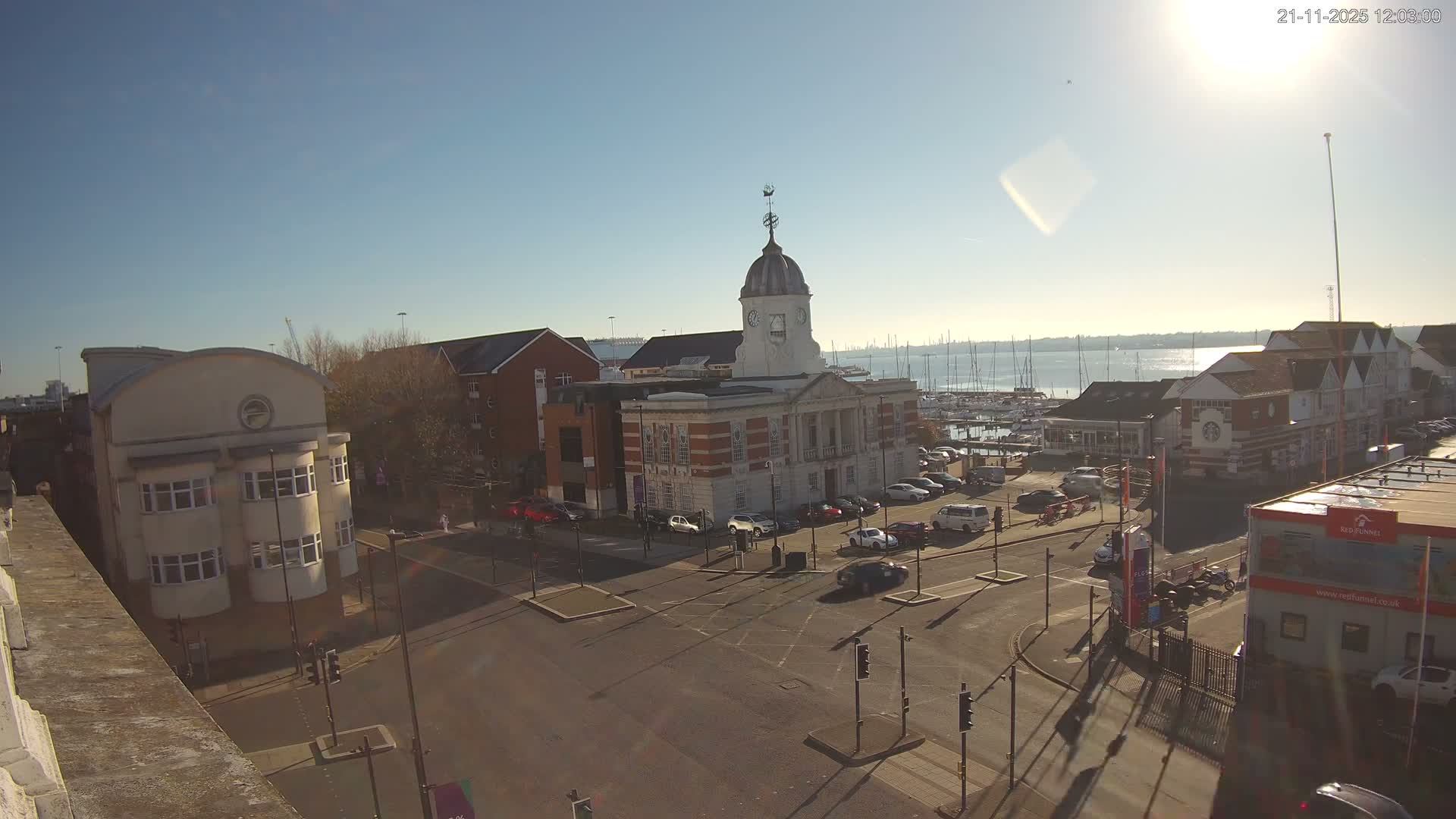Southampton, Town Quay / Port Junction Live Cam - Southampton, Hampshire, South East, England, United Kingdom