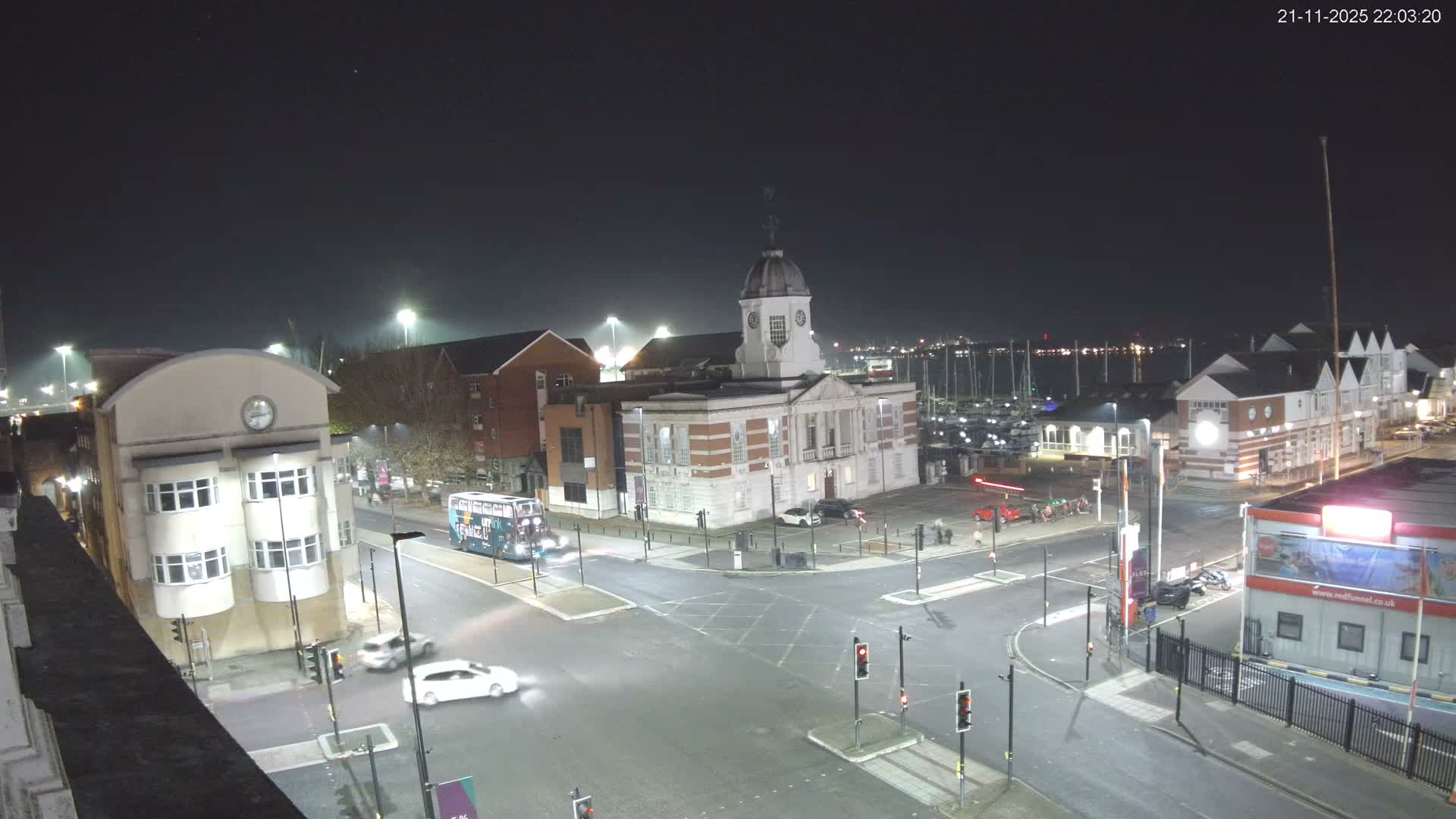 Southampton, Town Quay / Port Junction Live Cam - Southampton, Hampshire, South East, England, United Kingdom