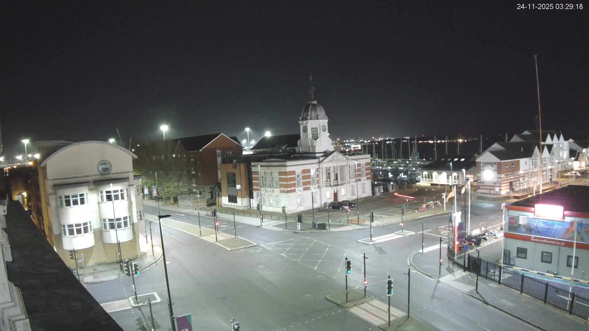 Southampton, Town Quay / Port Junction Live Cam - Southampton, Hampshire, South East, England, United Kingdom