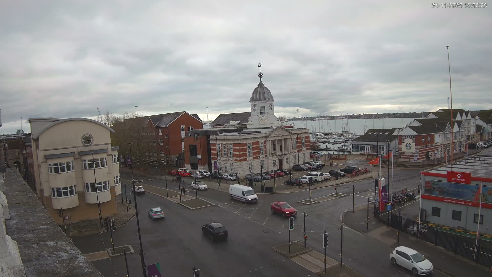 Southampton, Town Quay / Port Junction Live Cam - Southampton, Hampshire, South East, England, United Kingdom