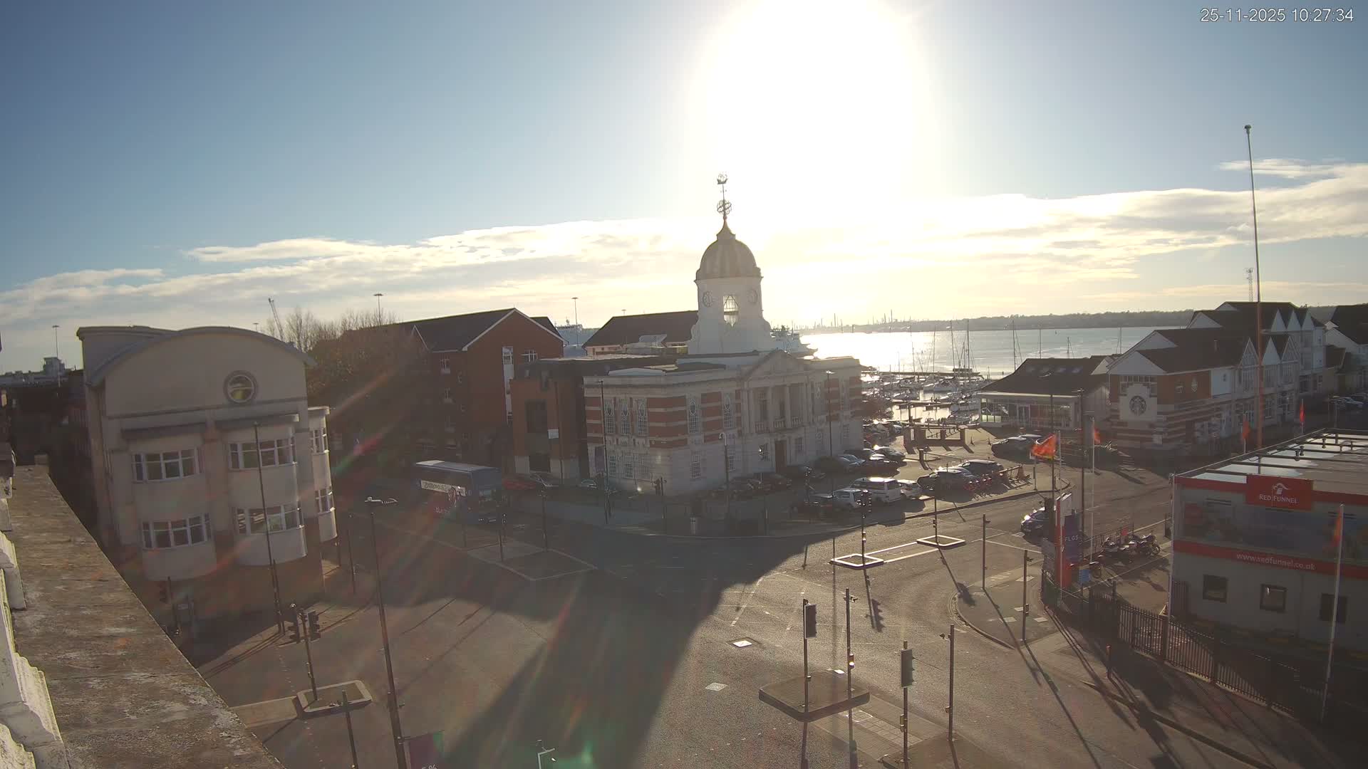 Southampton, Town Quay / Port Junction Live Cam - Southampton, Hampshire, South East, England, United Kingdom