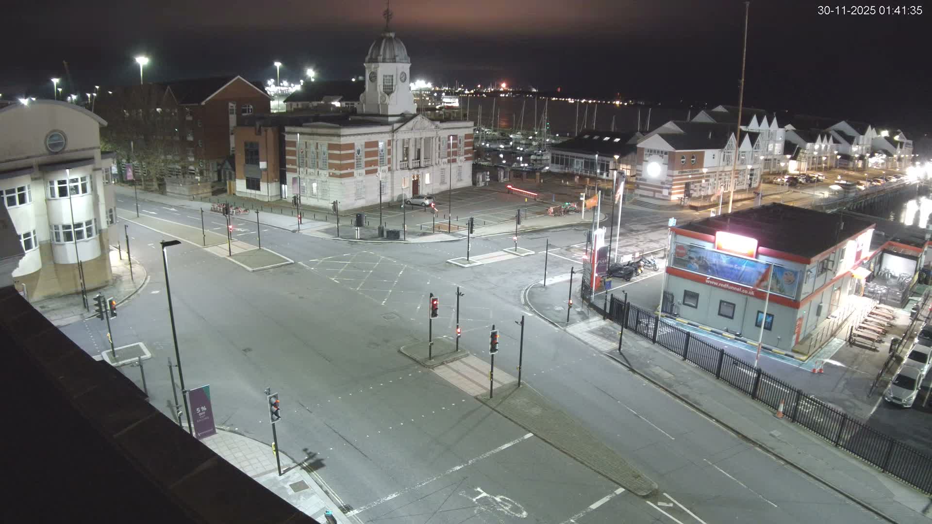Southampton, Town Quay / Port Junction Live Cam - Southampton, Hampshire, South East, England, United Kingdom
