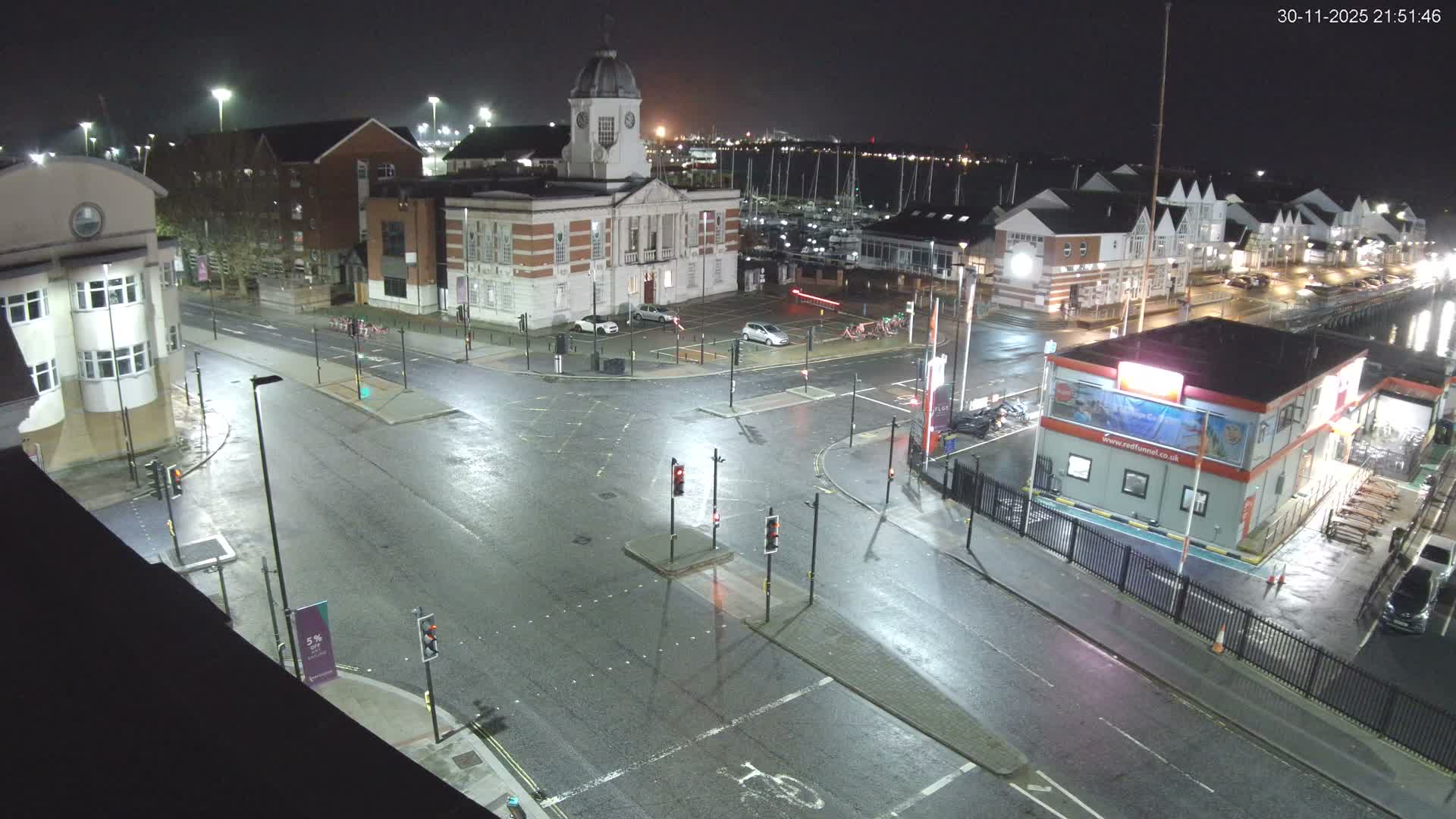 Southampton, Town Quay / Port Junction Live Cam - Southampton, Hampshire, South East, England, United Kingdom