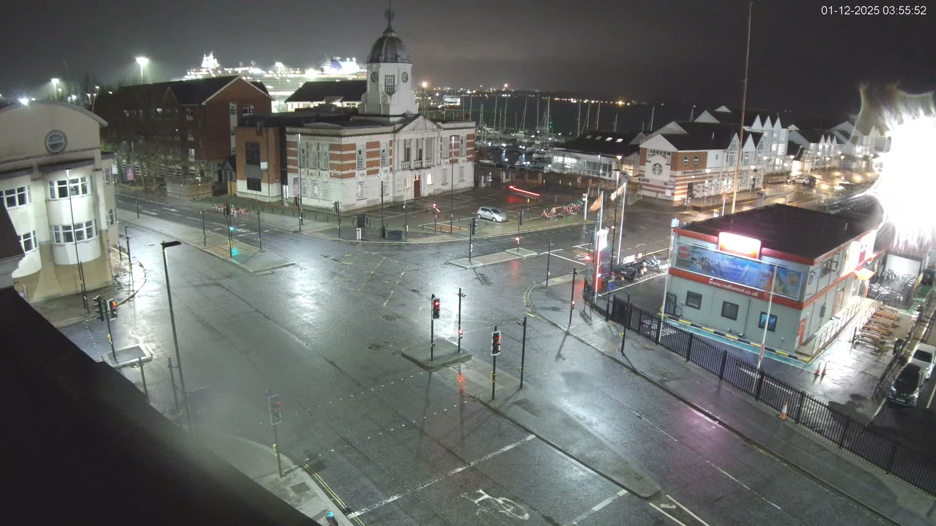 Southampton, Town Quay / Port Junction Live Cam - Southampton, Hampshire, South East, England, United Kingdom