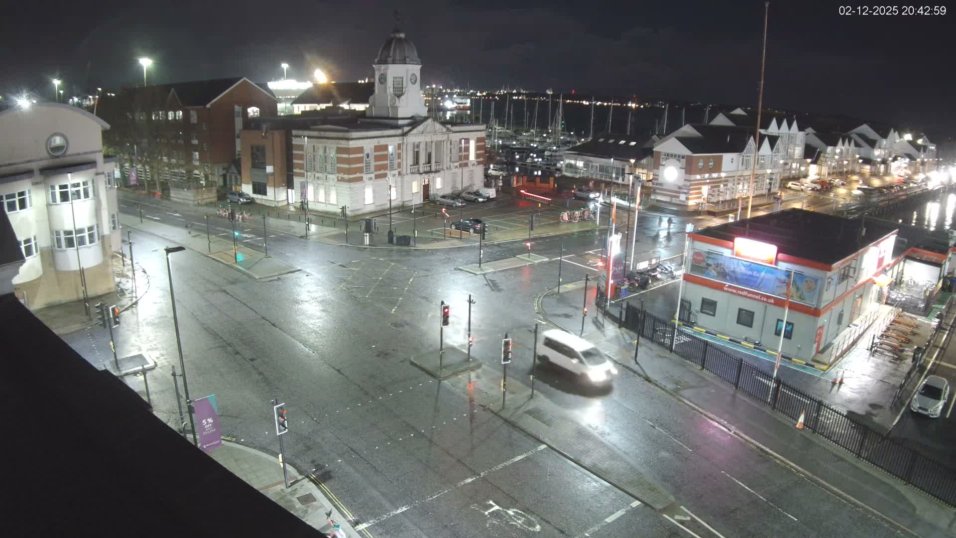 Southampton, Town Quay / Port Junction Live Cam - Southampton, Hampshire, South East, England, United Kingdom