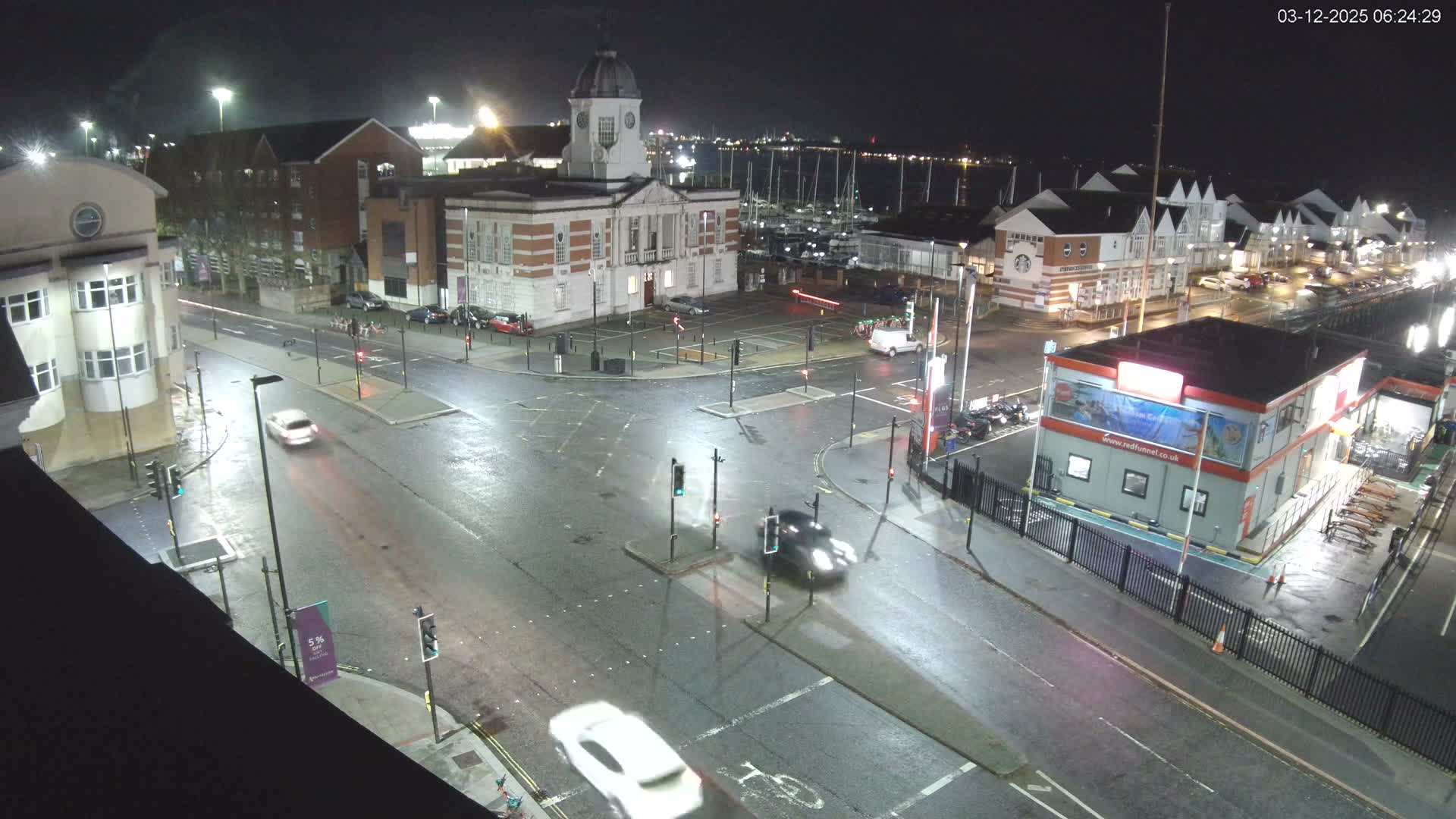 Southampton, Town Quay / Port Junction Live Cam - Southampton, Hampshire, South East, England, United Kingdom