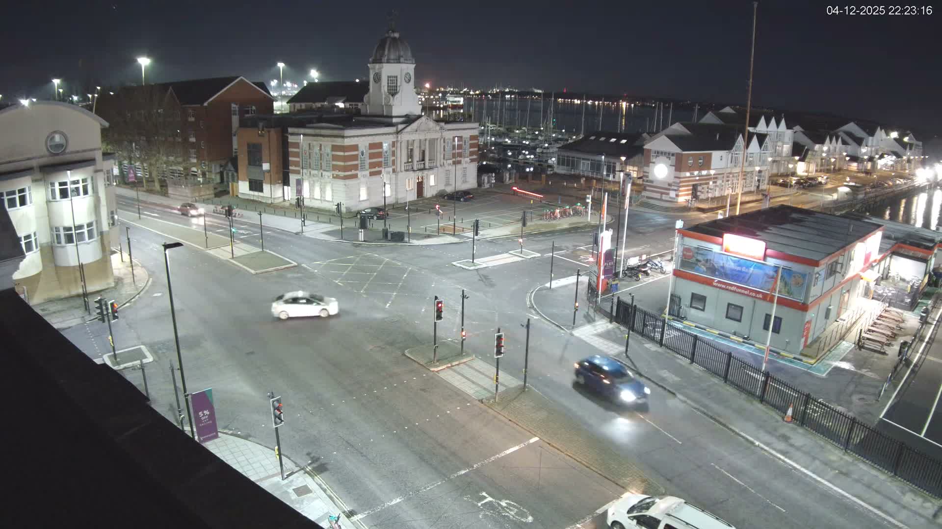 Southampton, Town Quay / Port Junction Live Cam - Southampton, Hampshire, South East, England, United Kingdom