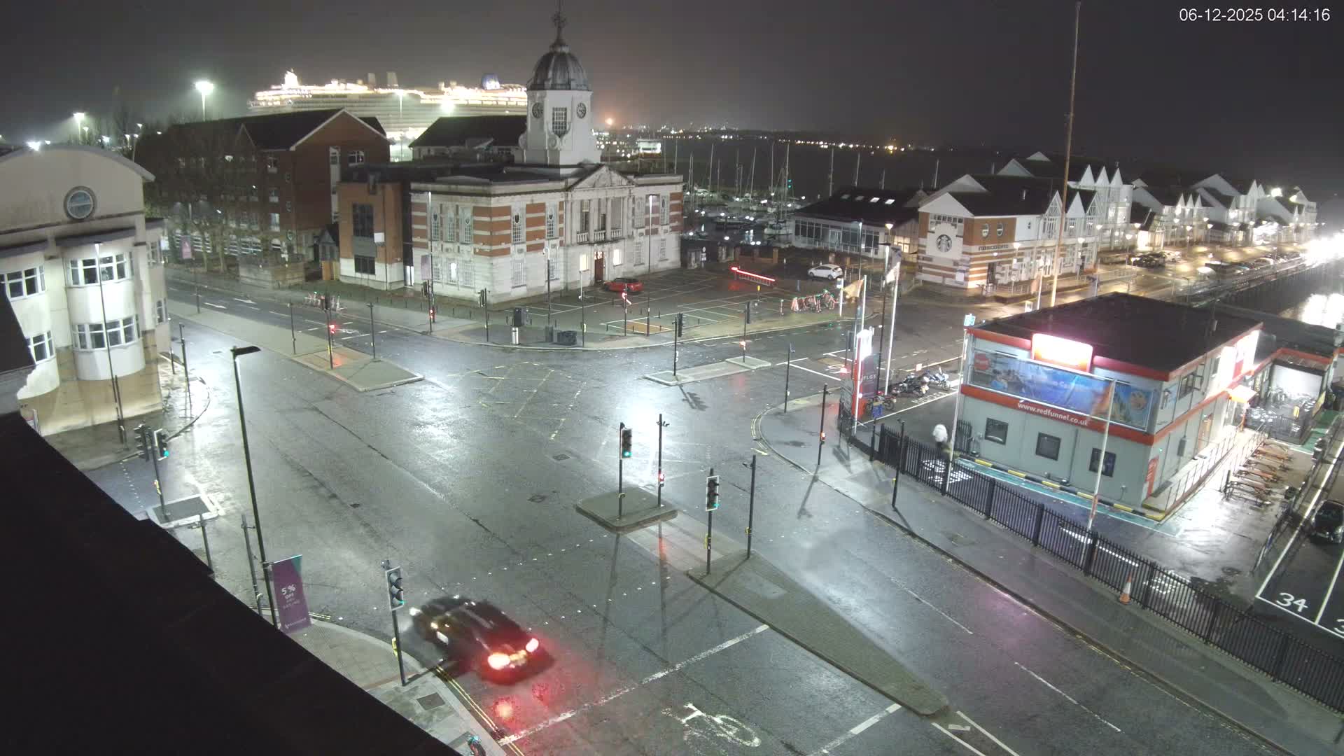 Southampton, Town Quay / Port Junction Live Cam - Southampton, Hampshire, South East, England, United Kingdom
