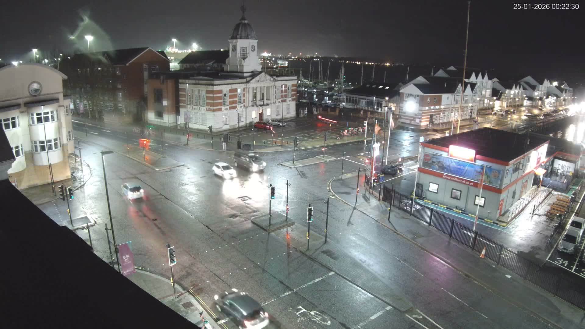 Southampton, Town Quay / Port Junction Live Cam - Southampton, Hampshire, South East, England, United Kingdom
