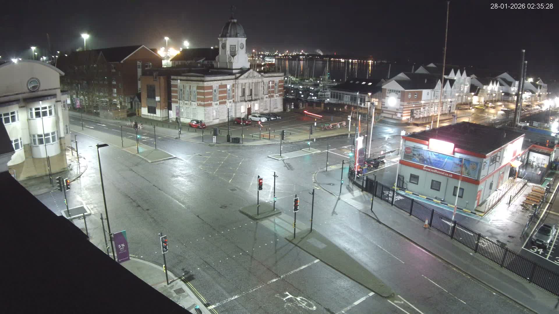 Southampton, Town Quay / Port Junction Live Cam - Southampton, Hampshire, South East, England, United Kingdom