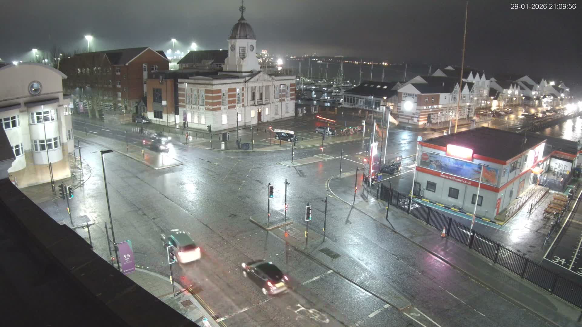 Southampton, Town Quay / Port Junction Live Cam - Southampton, Hampshire, South East, England, United Kingdom