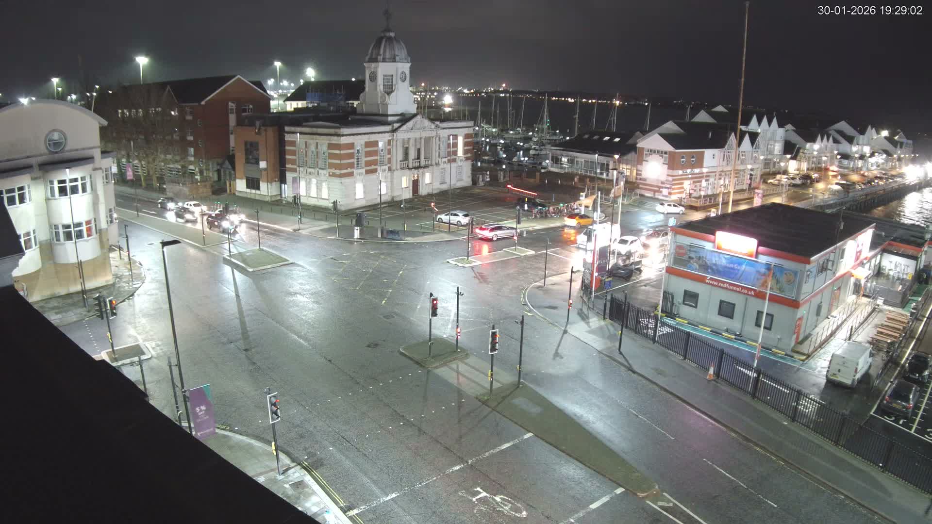 Southampton, Town Quay / Port Junction Live Cam - Southampton, Hampshire, South East, England, United Kingdom