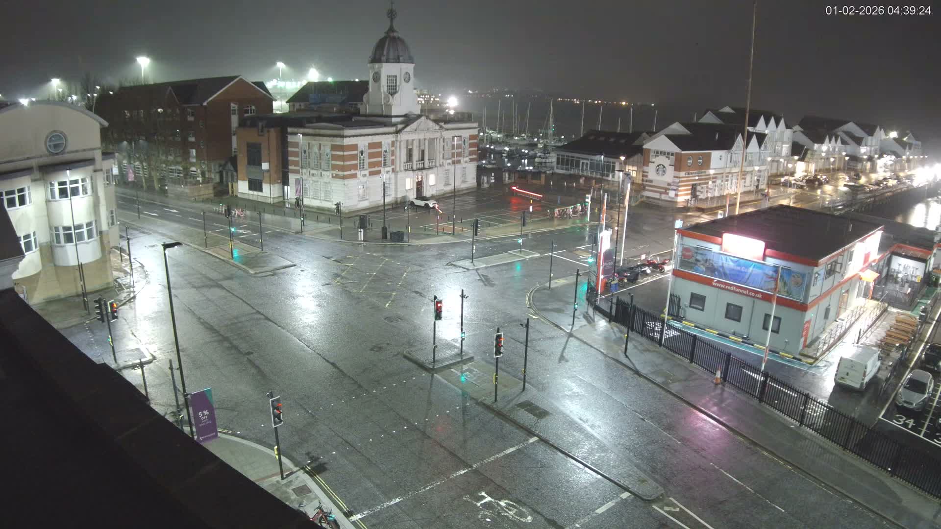 Southampton, Town Quay / Port Junction Live Cam - Southampton, Hampshire, South East, England, United Kingdom