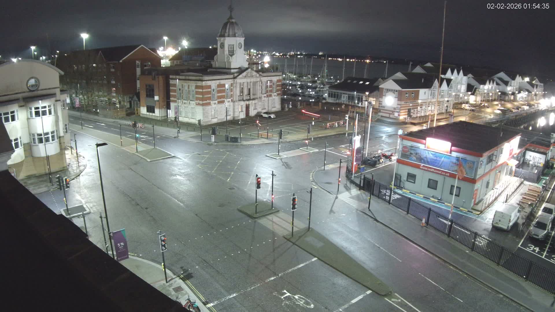 Southampton, Town Quay / Port Junction Live Cam - Southampton, Hampshire, South East, England, United Kingdom