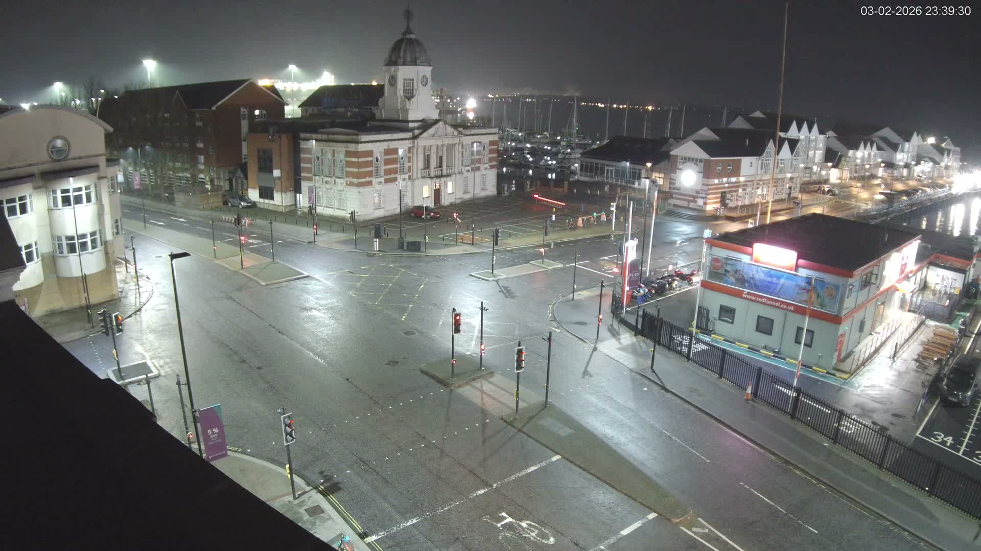 Southampton, Town Quay / Port Junction Live Cam - Southampton, Hampshire, South East, England, United Kingdom