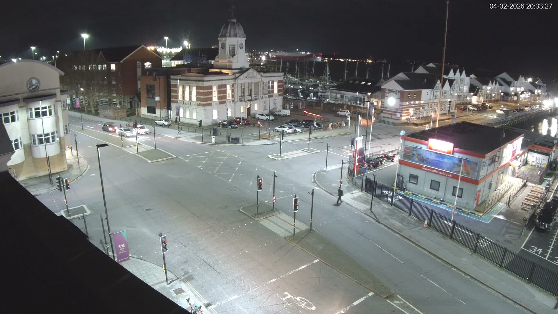 Southampton, Town Quay / Port Junction Live Cam - Southampton, Hampshire, South East, England, United Kingdom