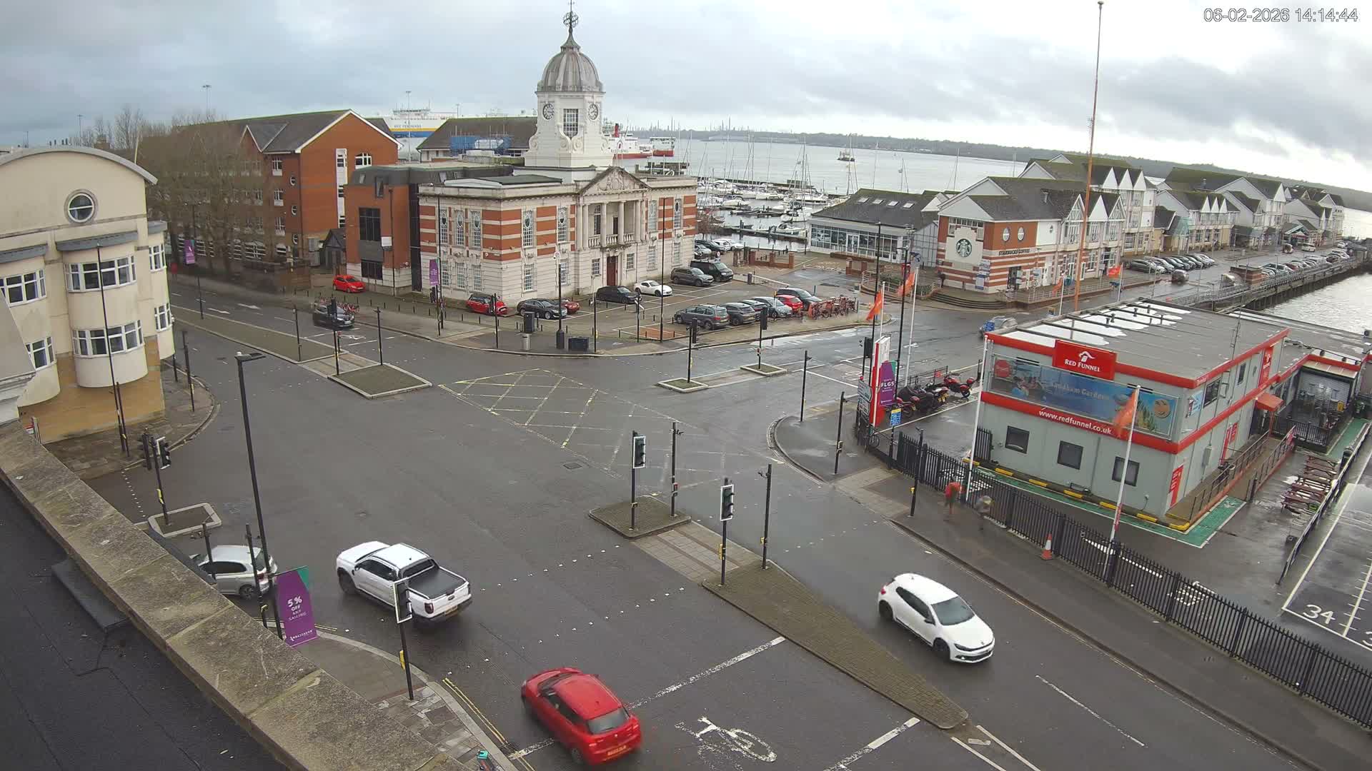 Southampton, Town Quay / Port Junction Live Cam - Southampton, Hampshire, South East, England, United Kingdom