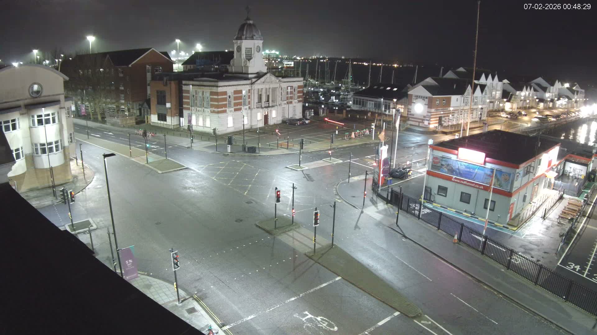 Southampton, Town Quay / Port Junction Live Cam - Southampton, Hampshire, South East, England, United Kingdom