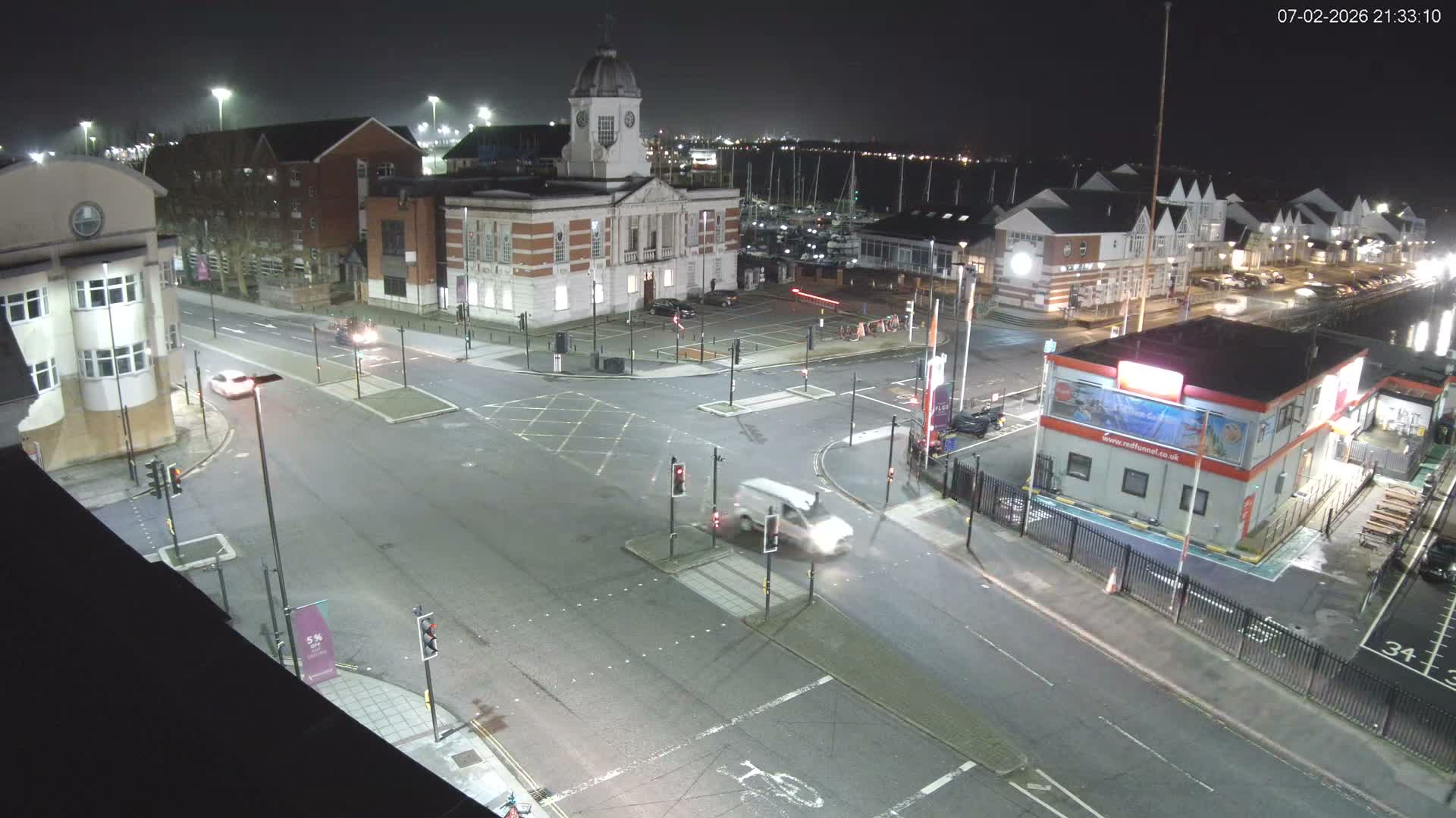 Southampton, Town Quay / Port Junction Live Cam - Southampton, Hampshire, South East, England, United Kingdom