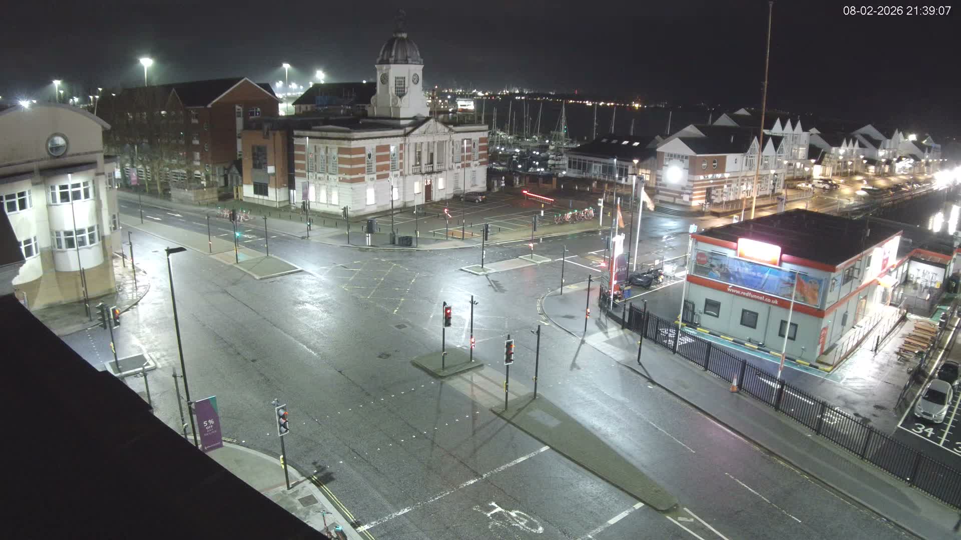 Southampton, Town Quay / Port Junction Live Cam - Southampton, Hampshire, South East, England, United Kingdom