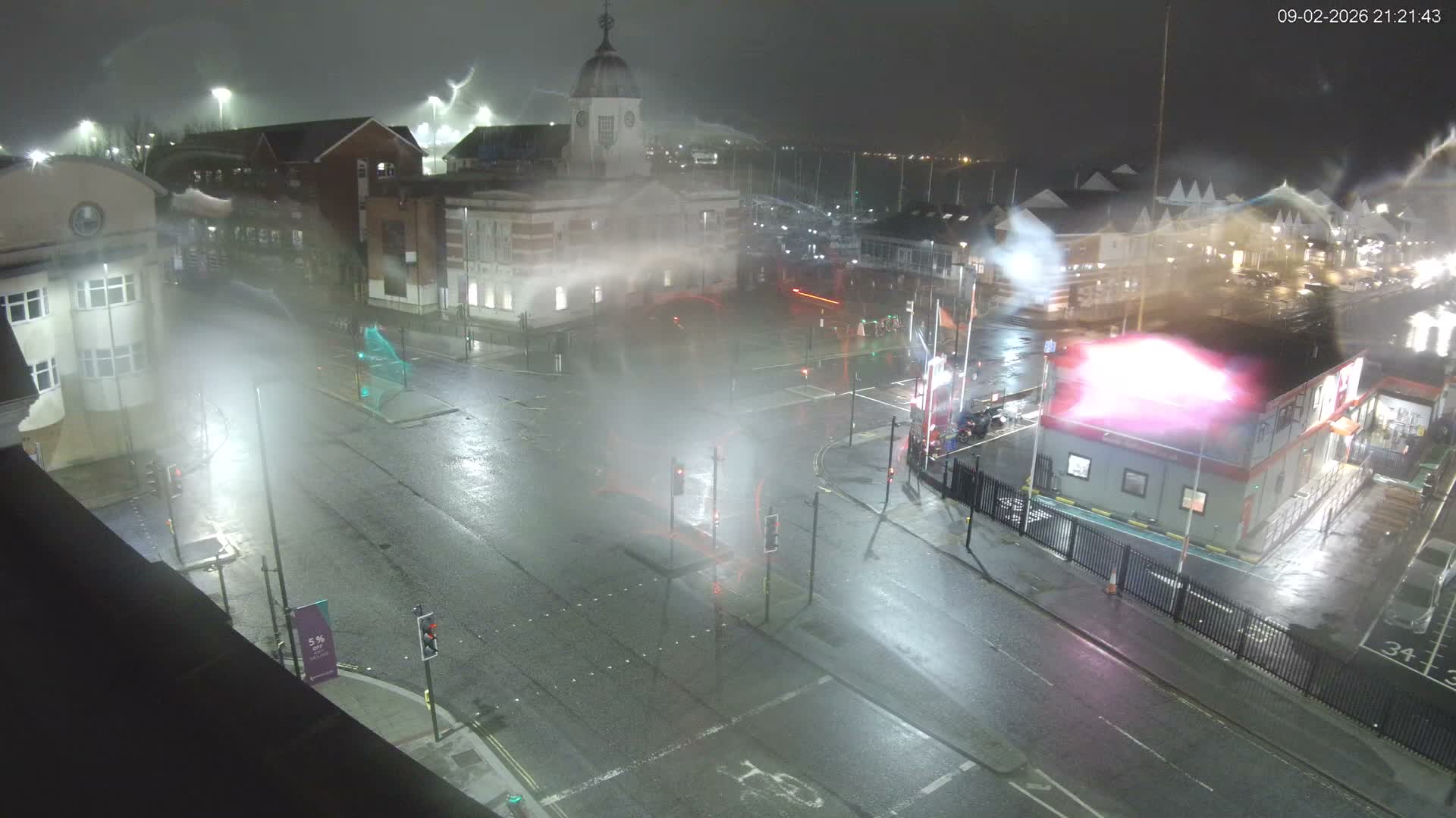 Southampton, Town Quay / Port Junction Live Cam - Southampton, Hampshire, South East, England, United Kingdom