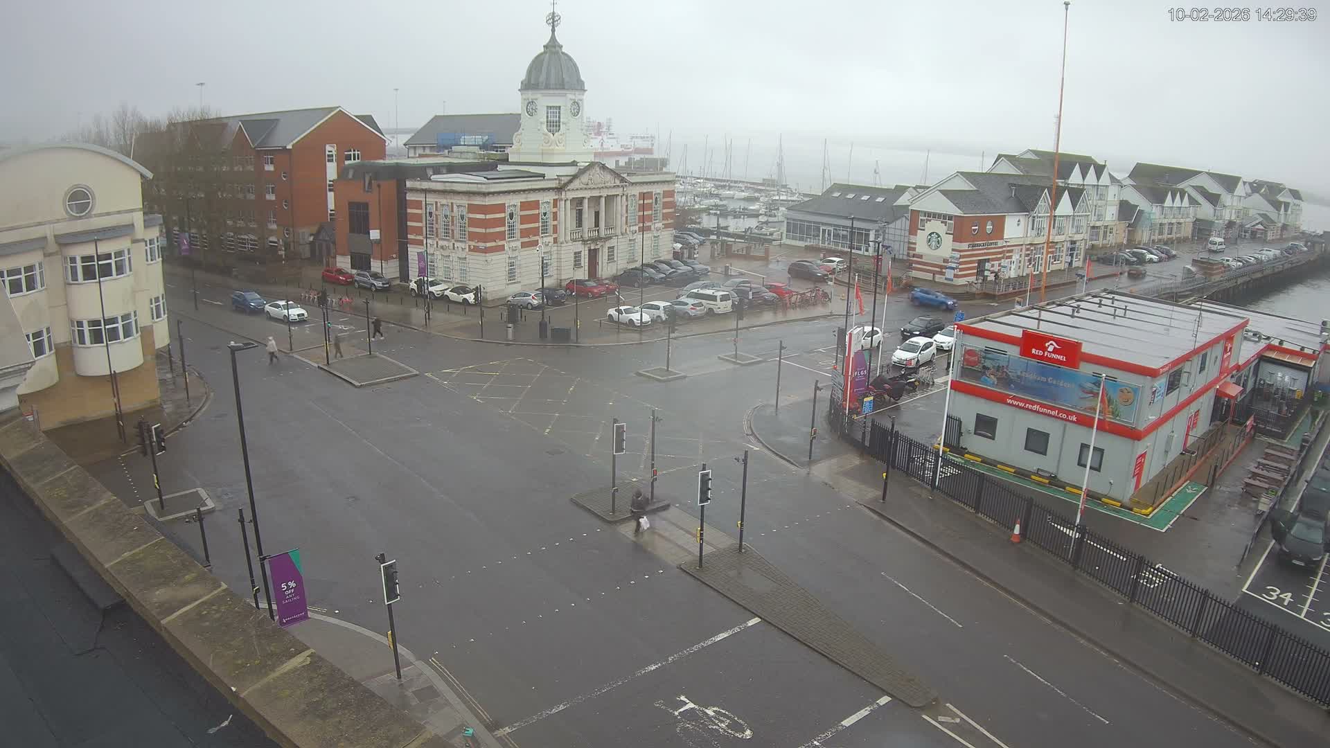 Southampton, Town Quay / Port Junction Live Cam - Southampton, Hampshire, South East, England, United Kingdom