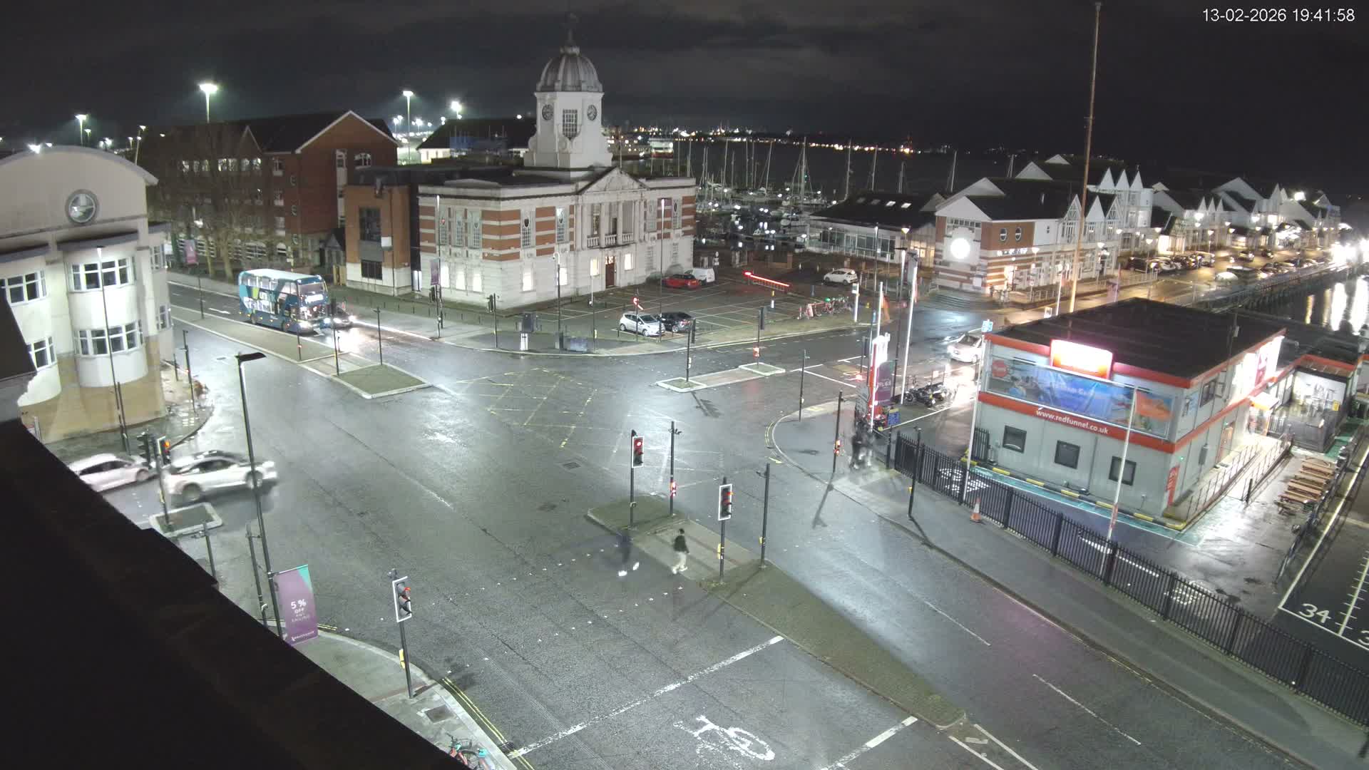 Southampton, Town Quay / Port Junction Live Cam - Southampton, Hampshire, South East, England, United Kingdom