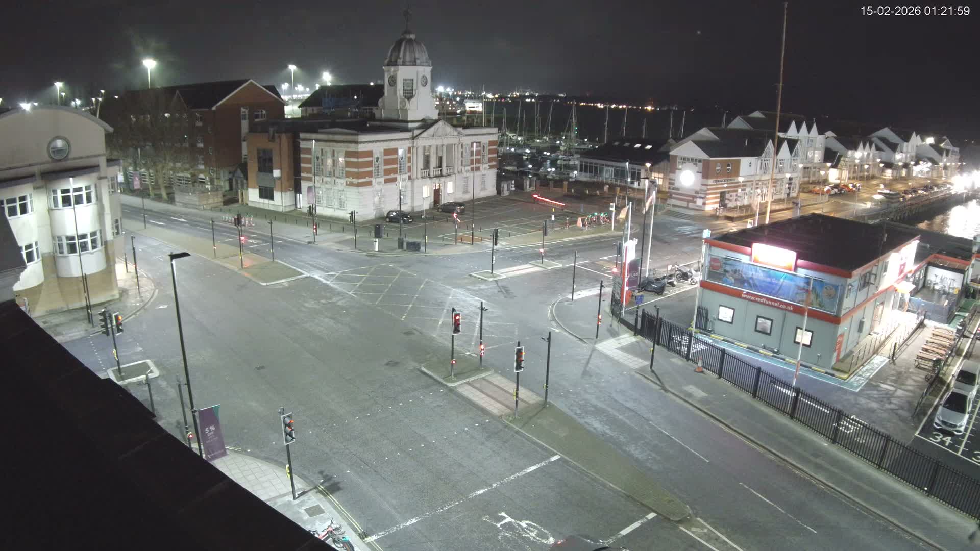 Southampton, Town Quay / Port Junction Live Cam - Southampton, Hampshire, South East, England, United Kingdom