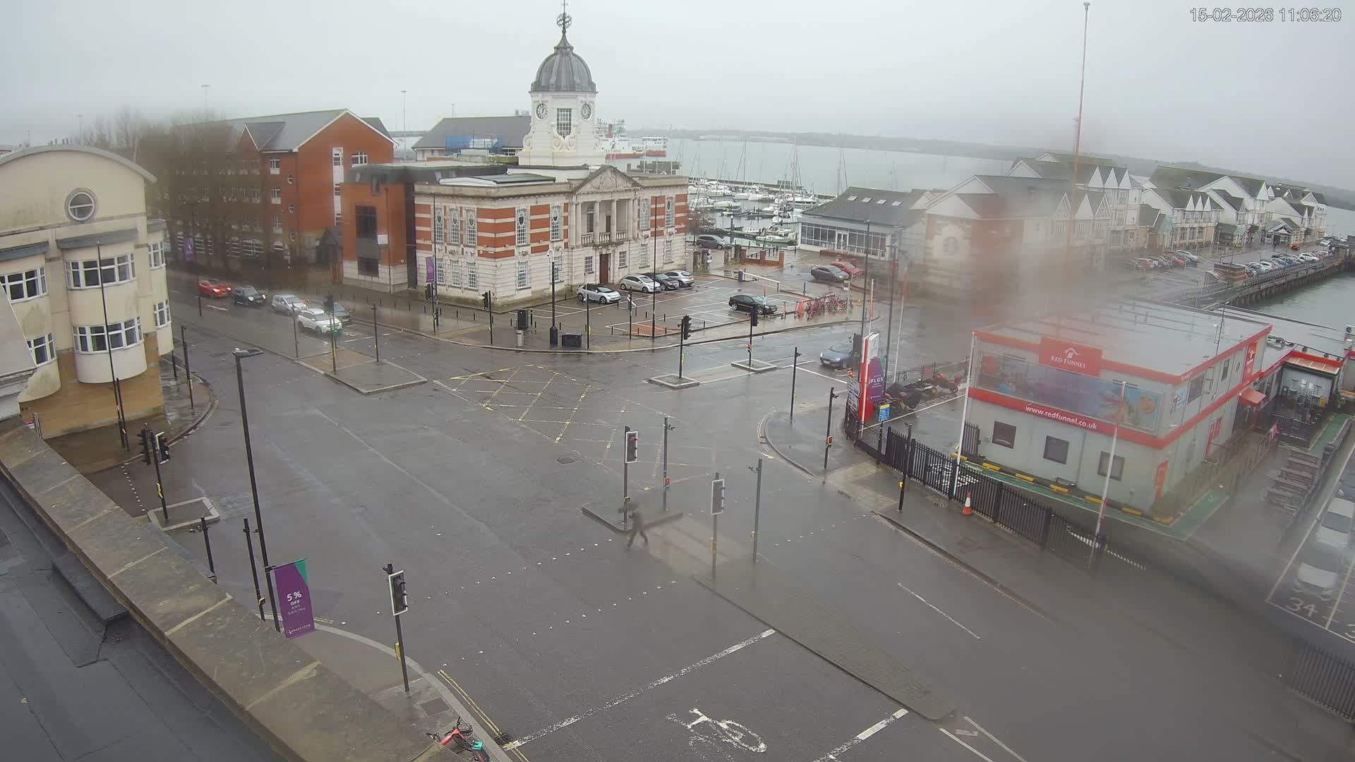 Southampton, Town Quay / Port Junction Live Cam - Southampton, Hampshire, South East, England, United Kingdom