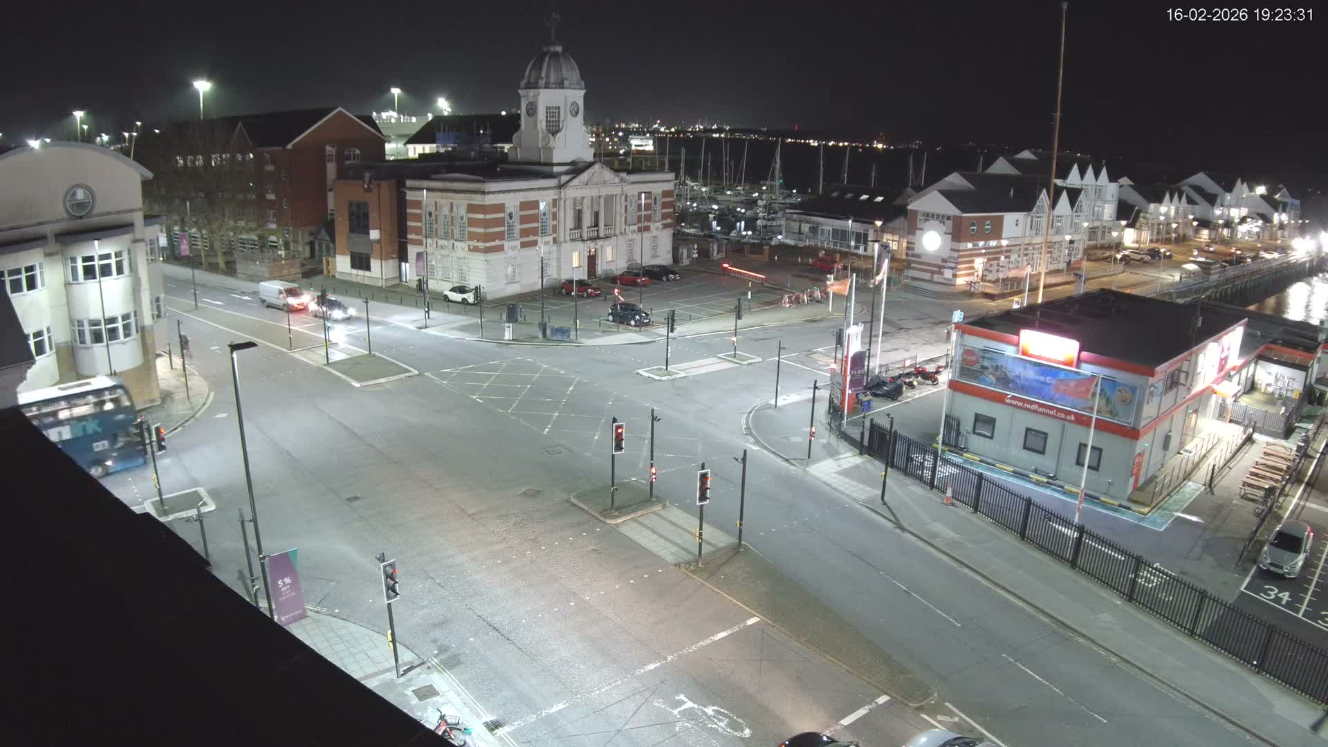 Southampton, Town Quay / Port Junction Live Cam - Southampton, Hampshire, South East, England, United Kingdom