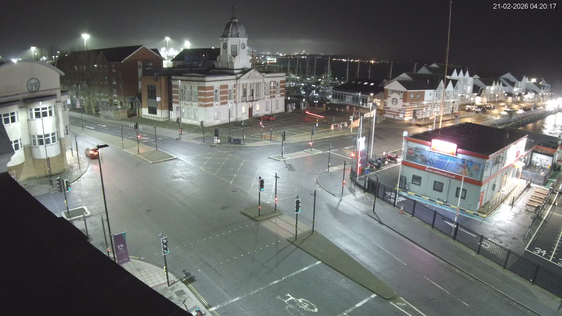 Southampton, Town Quay / Port Junction Live Cam - Southampton, Hampshire, South East, England, United Kingdom