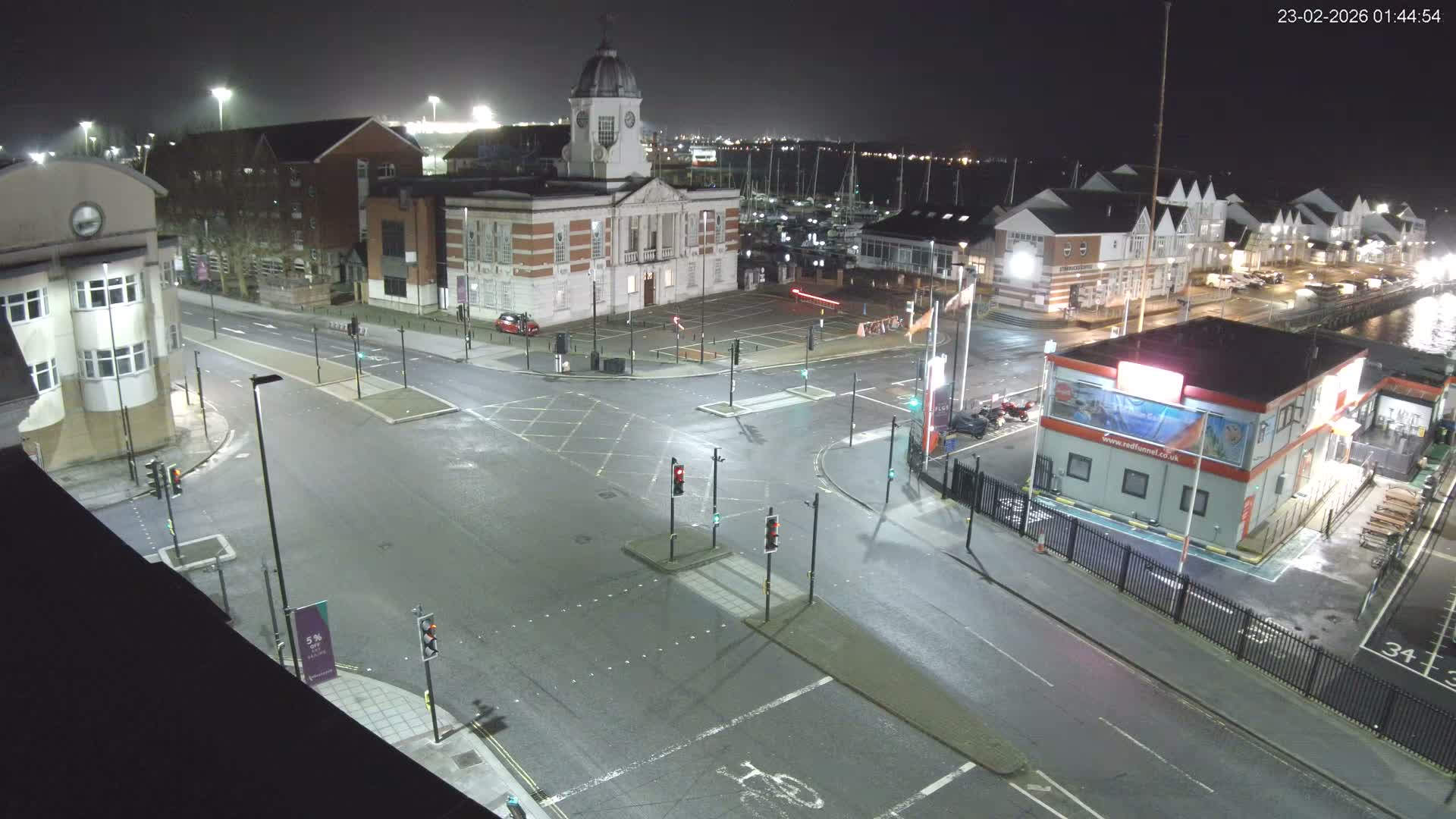 Southampton, Town Quay / Port Junction Live Cam - Southampton, Hampshire, South East, England, United Kingdom