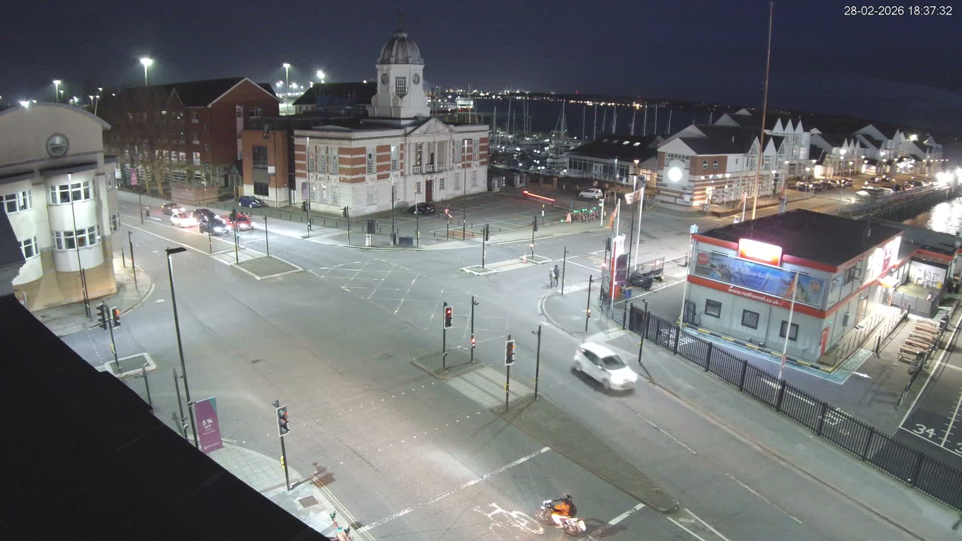Southampton, Town Quay / Port Junction Live Cam - Southampton, Hampshire, South East, England, United Kingdom
