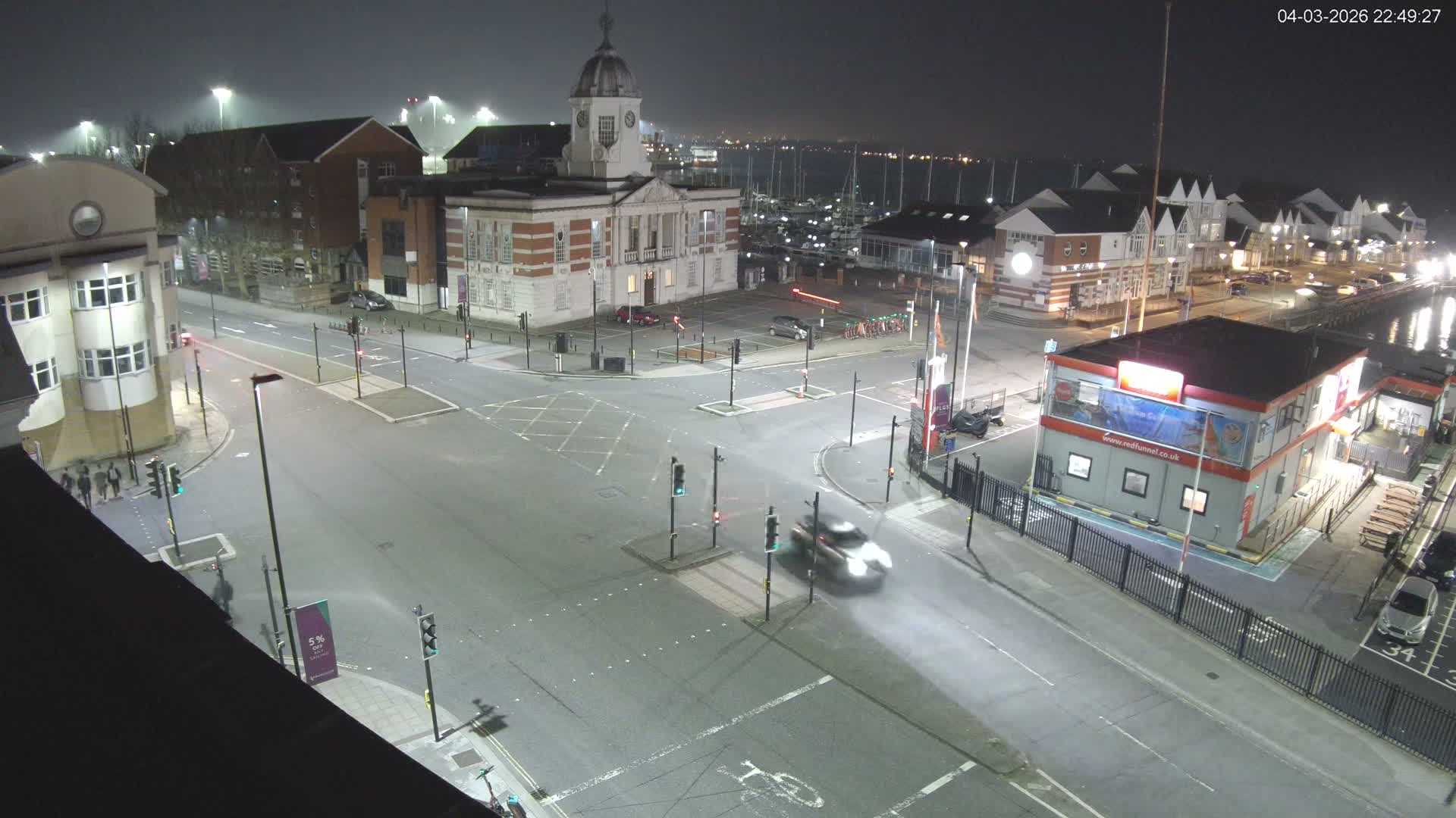 Southampton, Town Quay / Port Junction Live Cam - Southampton, Hampshire, South East, England, United Kingdom