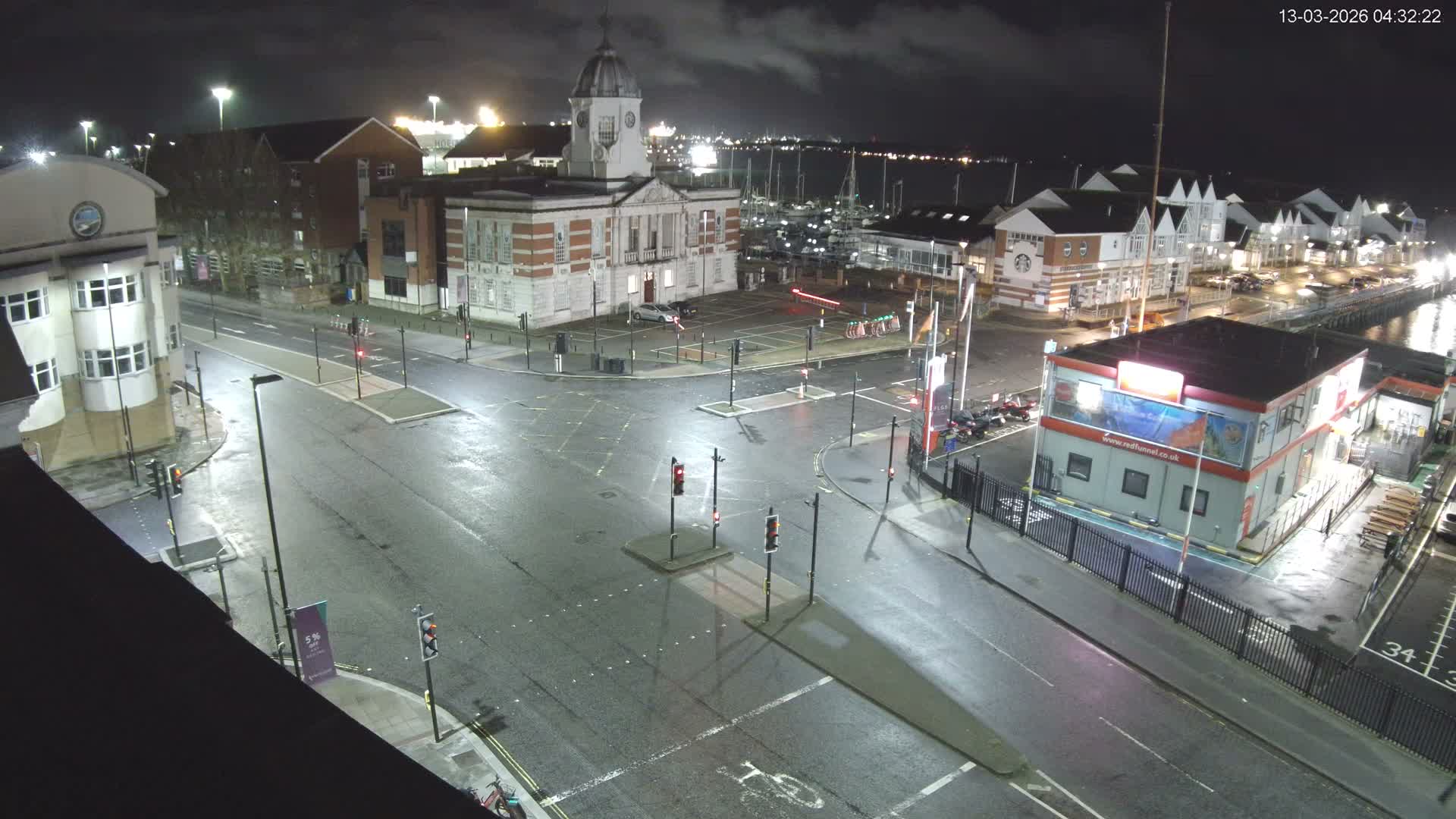 Southampton, Town Quay / Port Junction Live Cam - Southampton, Hampshire, South East, England, United Kingdom