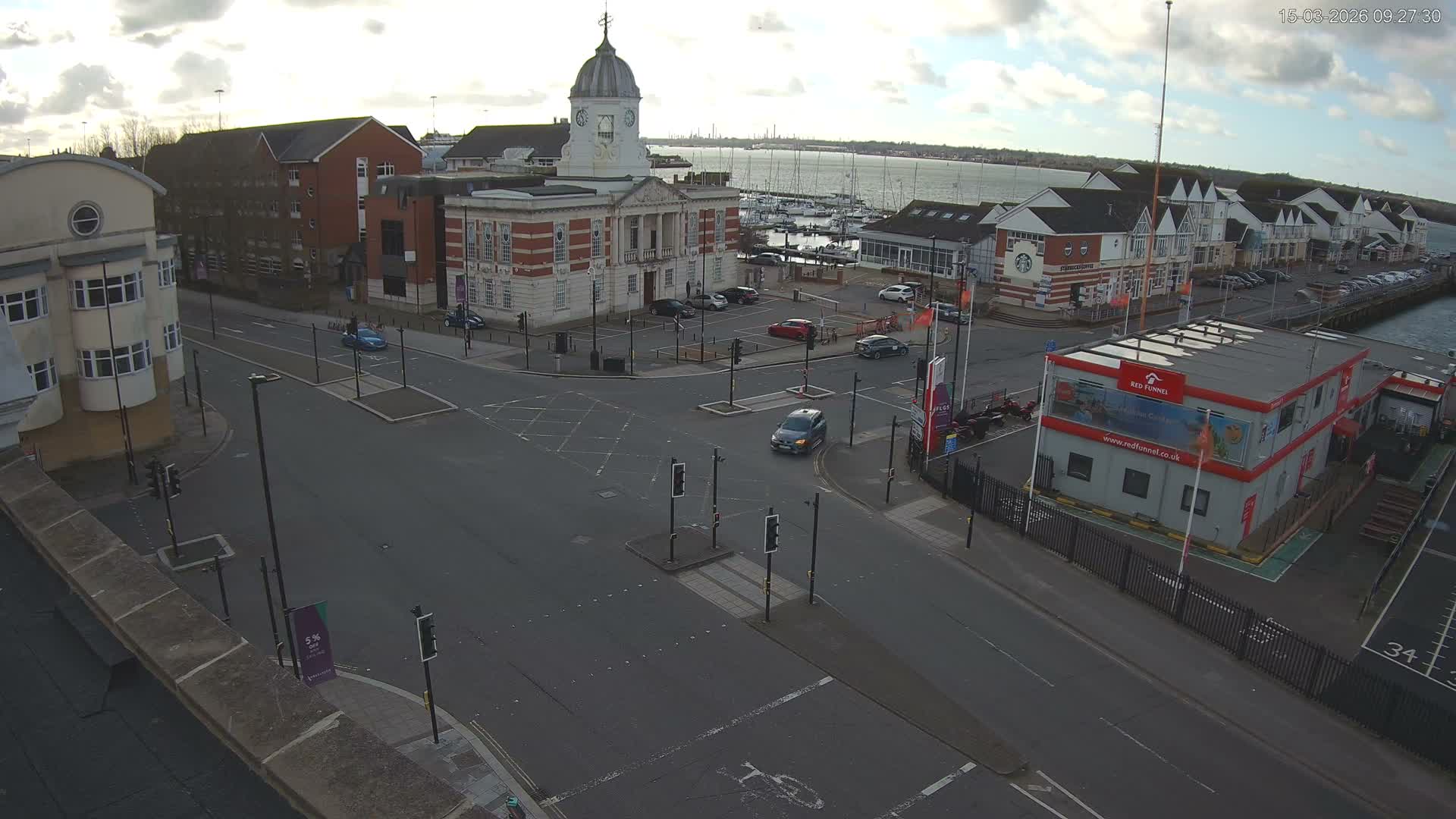 Southampton, Town Quay / Port Junction Live Cam - Southampton, Hampshire, South East, England, United Kingdom