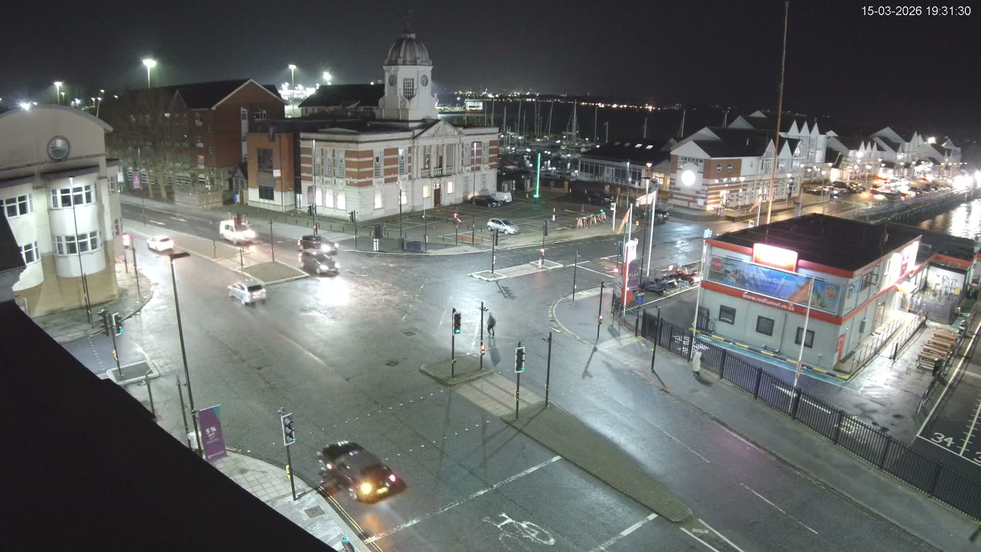 Southampton, Town Quay / Port Junction Live Cam - Southampton, Hampshire, South East, England, United Kingdom