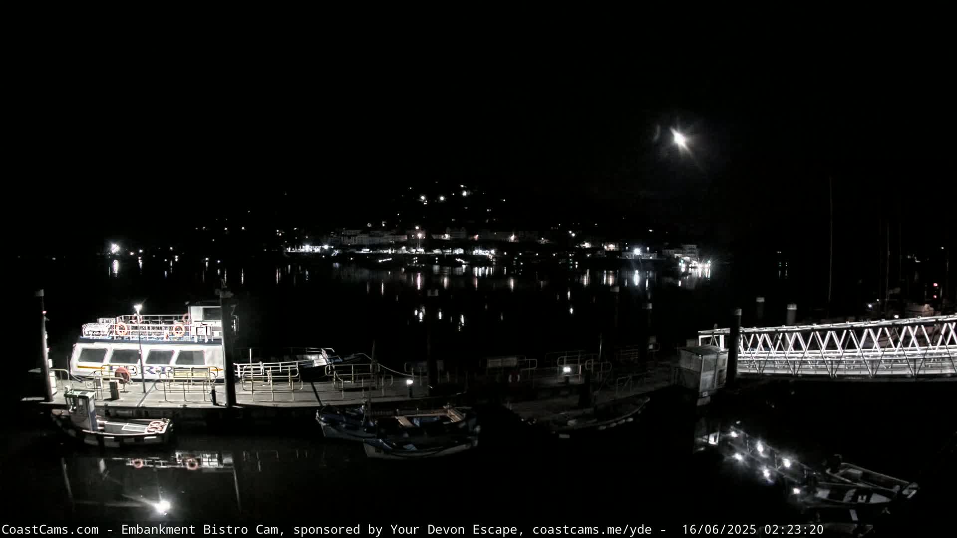 Dartmouth North Ferry Terminal & Pontoon Live Cam - South Hams, Devon, South West, England, United Kingdom