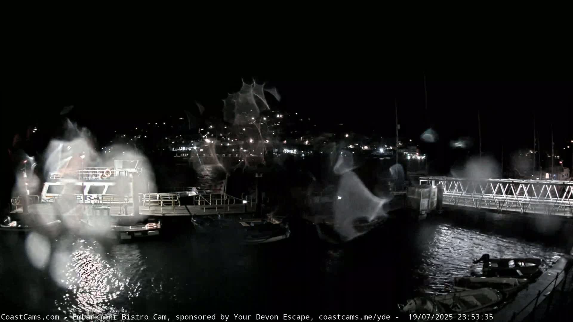 Dartmouth North Ferry Terminal & Pontoon Live Cam - South Hams, Devon, South West, England, United Kingdom